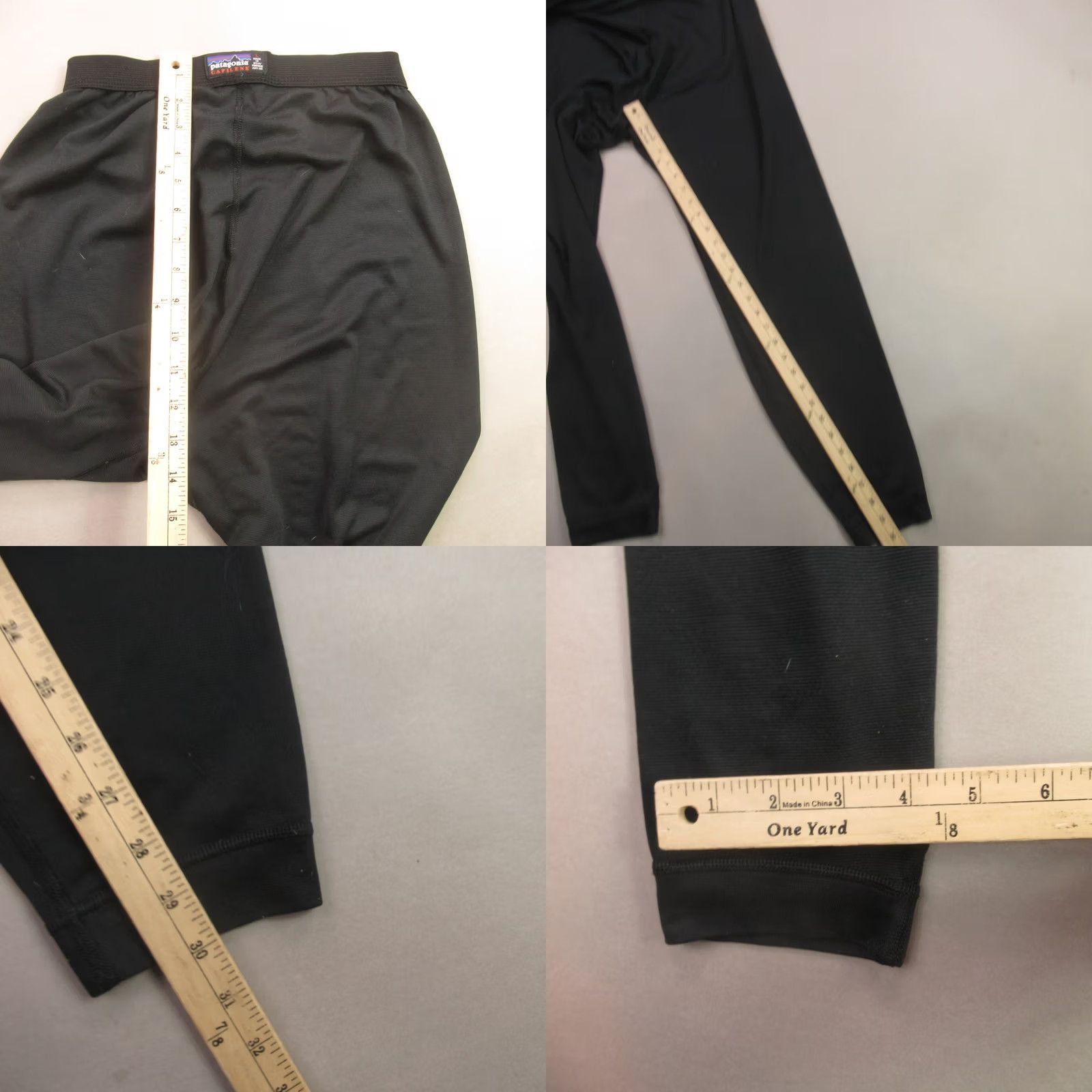 Patagonia Patagonia Leggings Womens Large Workout Gym Stretch Lightweight Black Shirt? Size 36" / US 14 / IT 50 - 8 Thumbnail