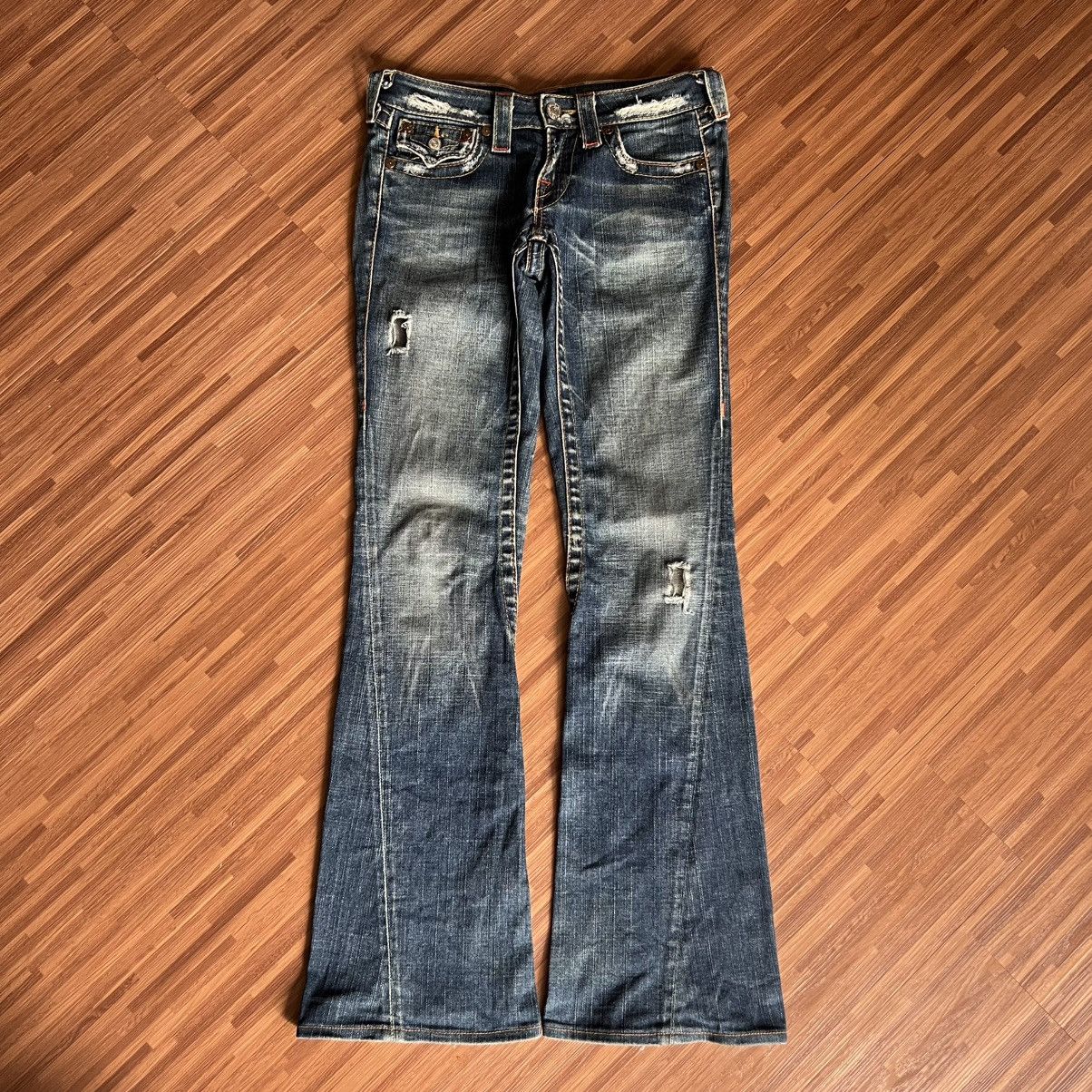True Religion “VINTAGE” TRUE RELIGION FLARE JEANS Size 29" - 2 Thumbnail