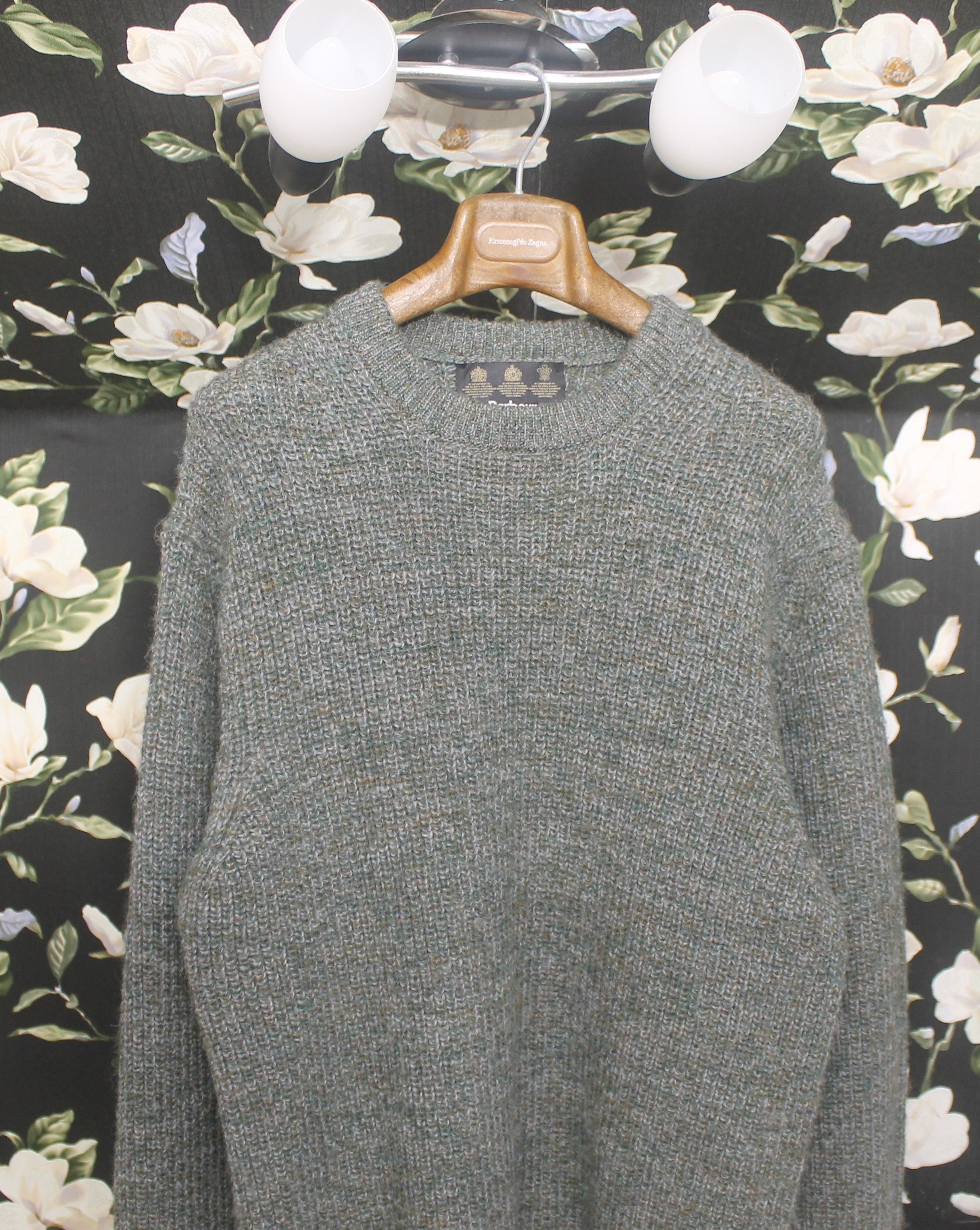 Barbour Barbour D928 Tyne Crew Neck Sweater Size US M / EU 48-50 / 2 - 2 Thumbnail