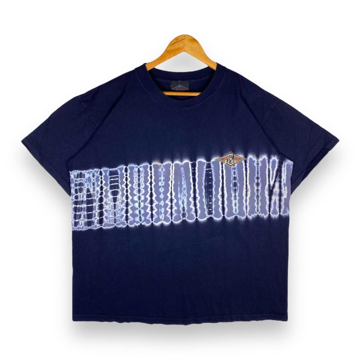 Vintage VINTAGE 90's BEAR SURFBOARDS NAVY TYE DYE SURFING TEE Size US XL / EU 56 / 4 - 1 Thumbnail
