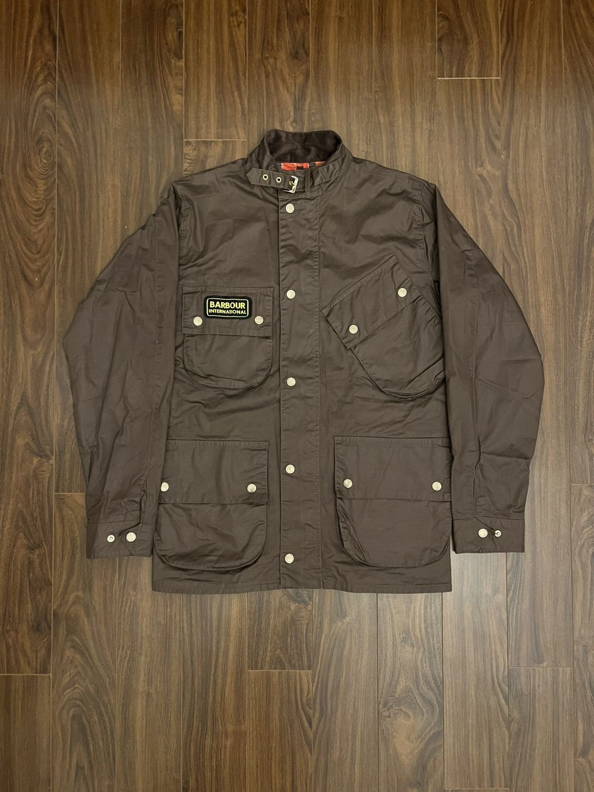 Barbour Barbour International A7 Waxed Motorcycle Jacket Size US M / EU 48-50 / 2 - 3 Thumbnail
