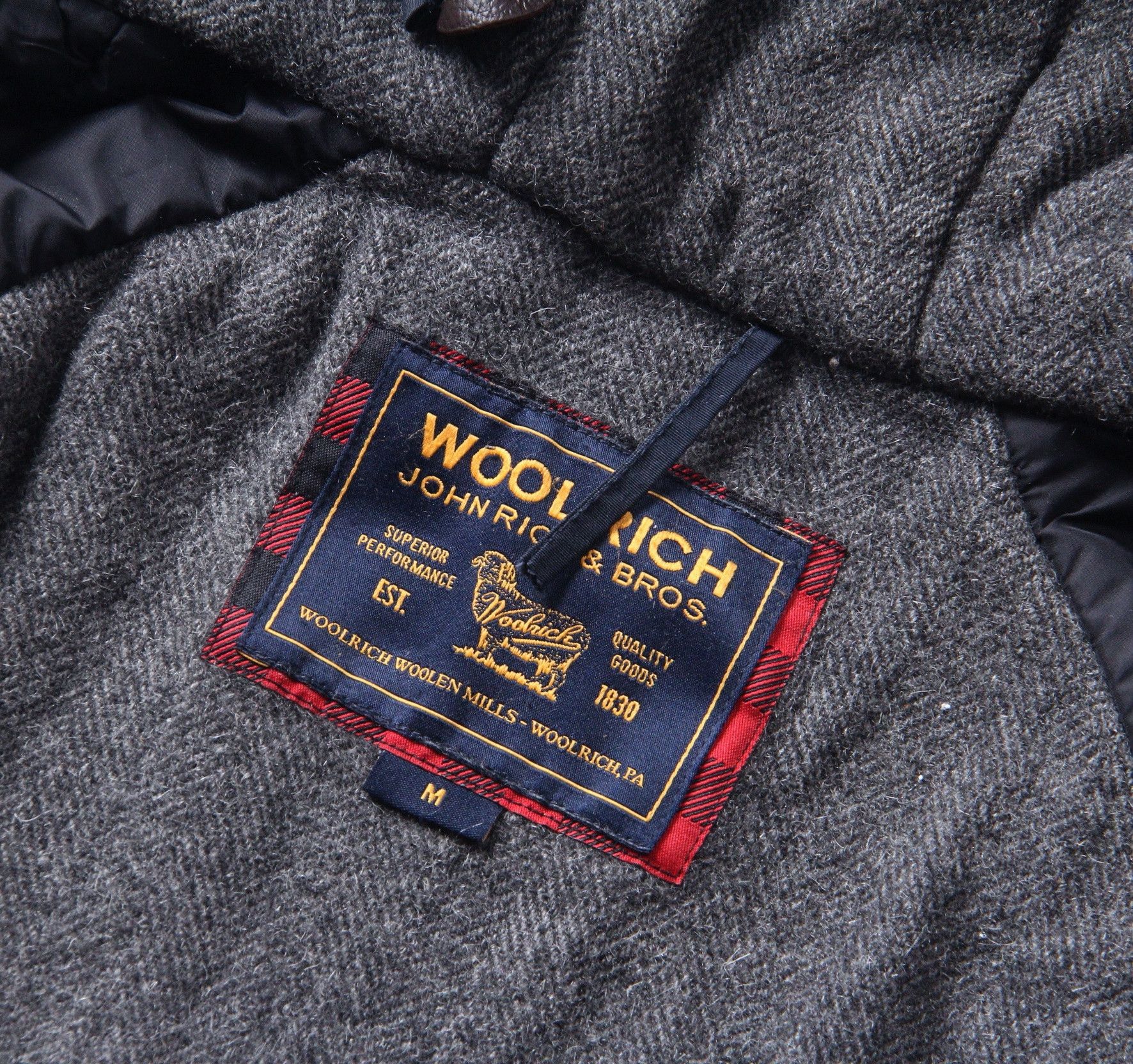 Woolrich Thermore John Rich and Bros Nylon Parka Winter
