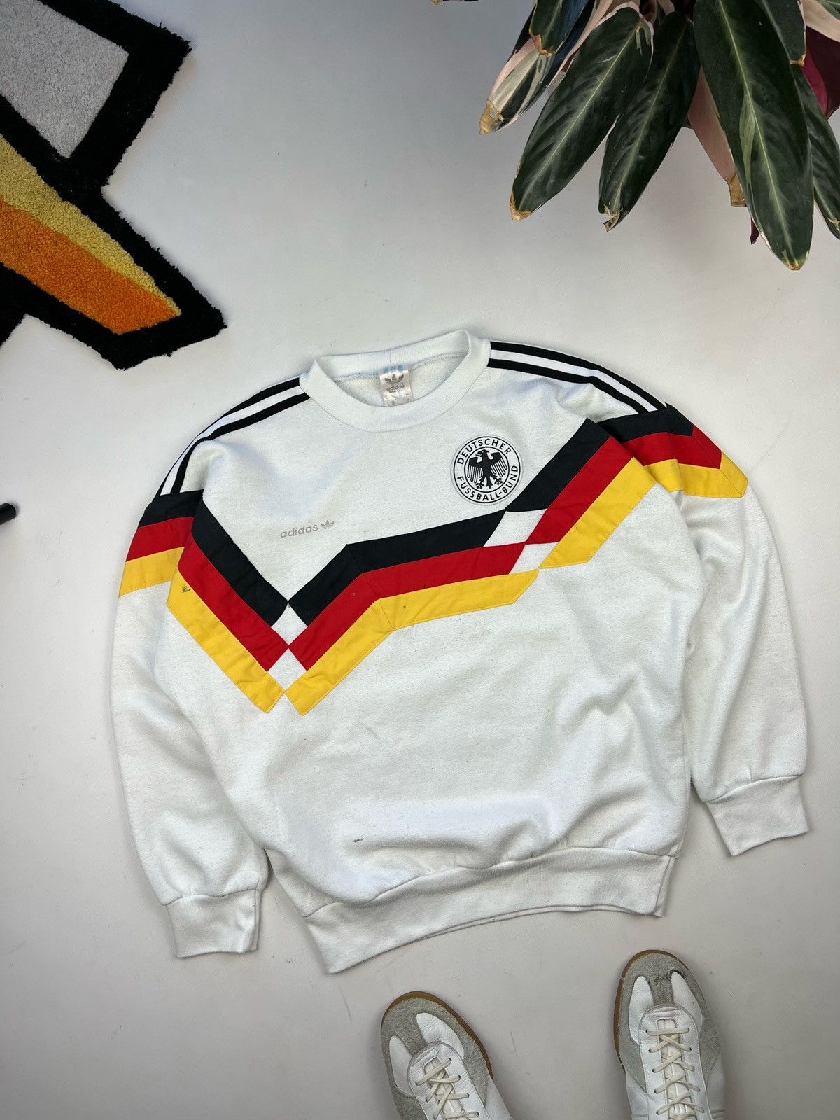 Adidas German Vintage Vintage Adidas Deutscher Fussball Bund Sweatshirt Grailed