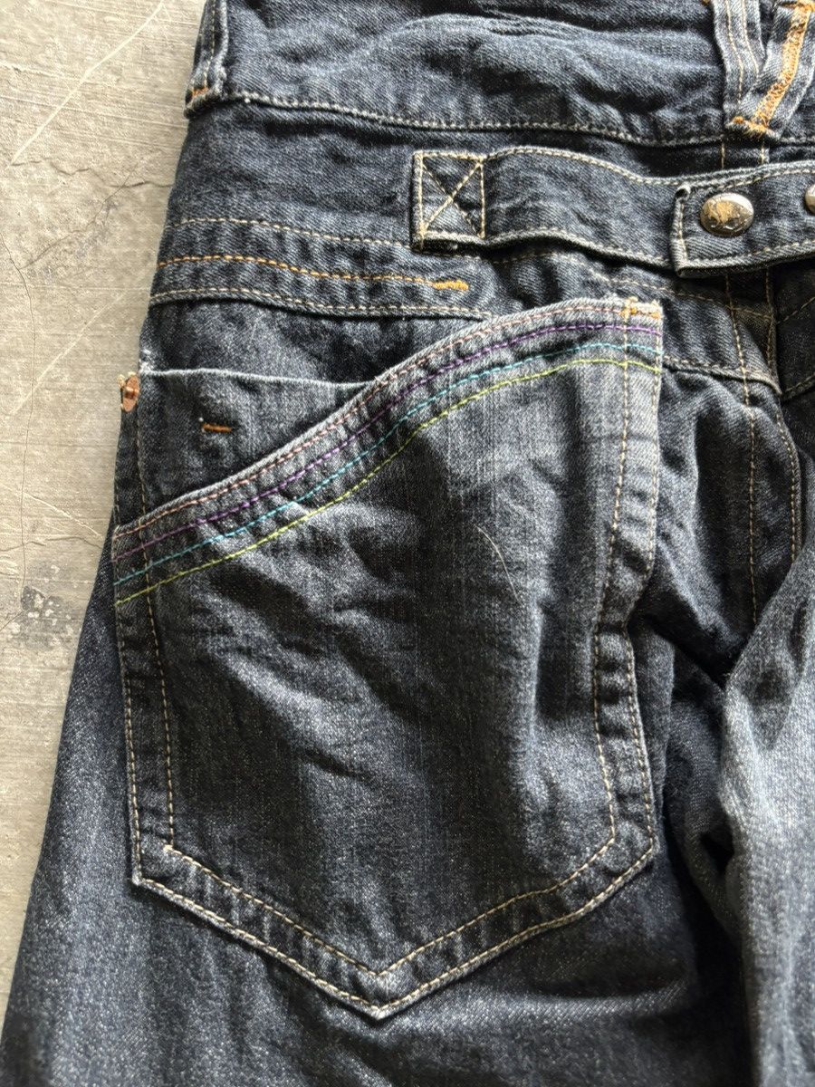 If Six Was Nine × Japanese Brand × Tornado Mart Root three style loose baggy style japanese jeans Size US 33 - 16 Thumbnail
