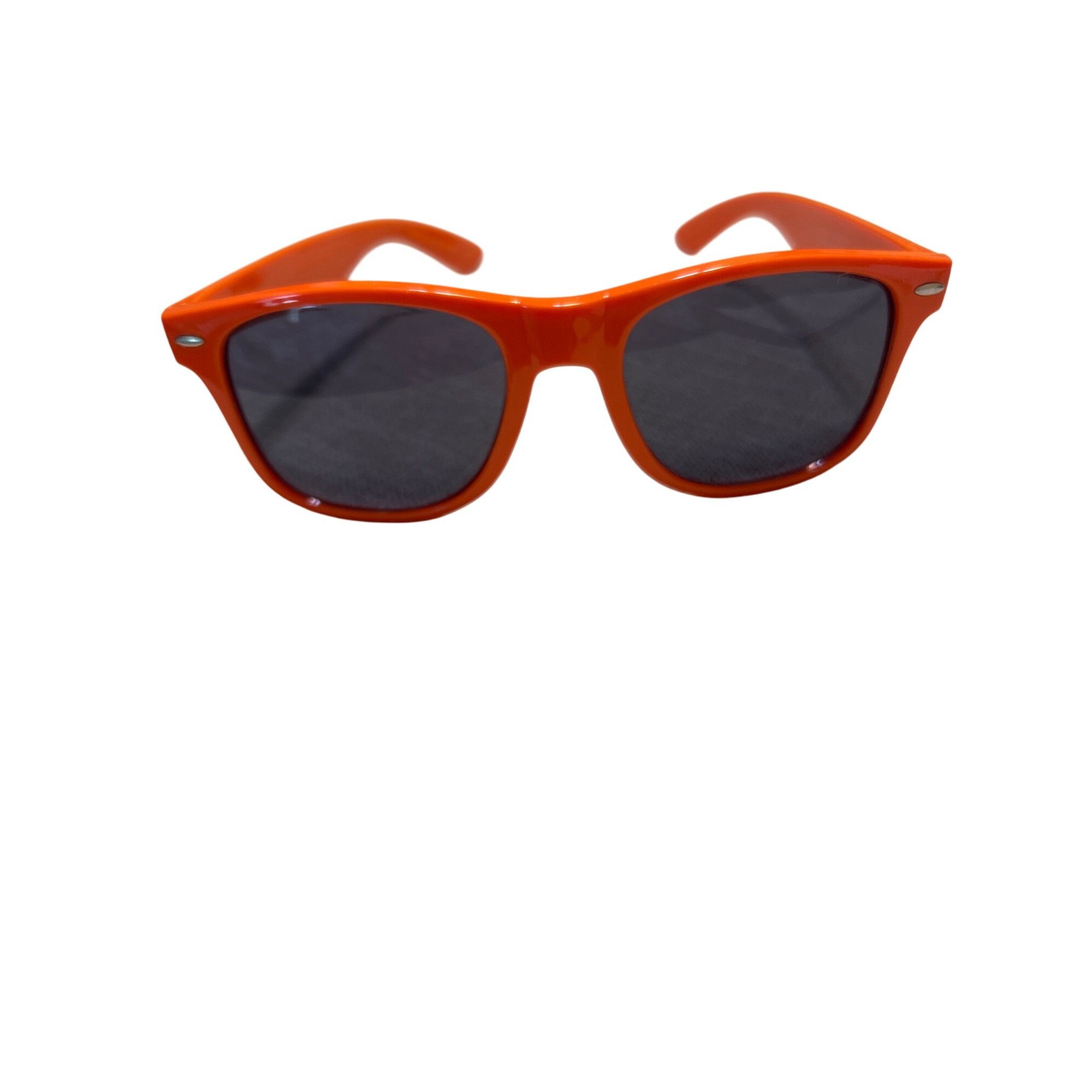 Other Kings Hawaiian Orange Sunglasses Dark Lenses Retro Style Adv Size ONE SIZE - 1 Thumbnail