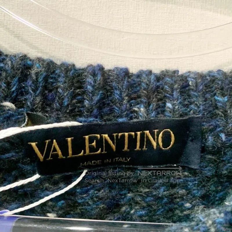 Valentino Valentino Navy Blue Sweater Size M. Size US M / EU 48-50 / 2 - 5 Thumbnail