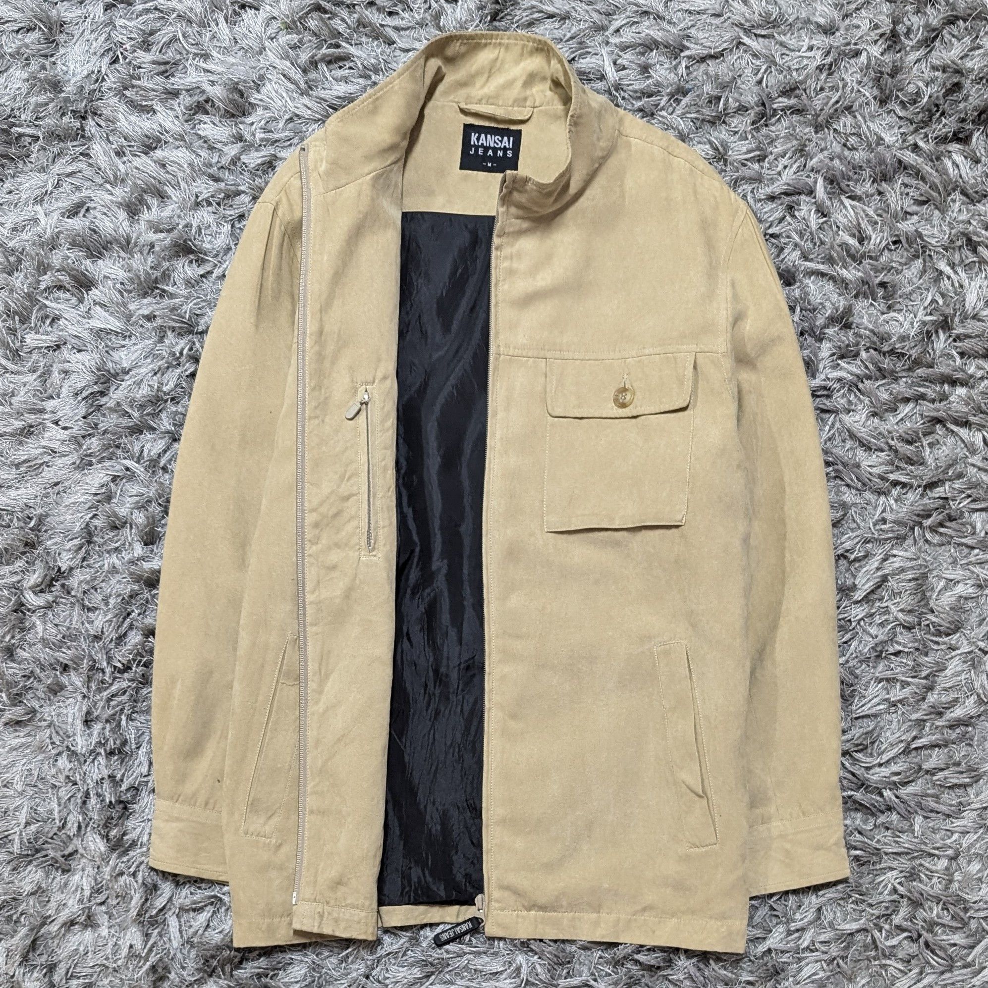 Vintage Kansai Jeans Kansai Yamamoto Light Zipper Jacket