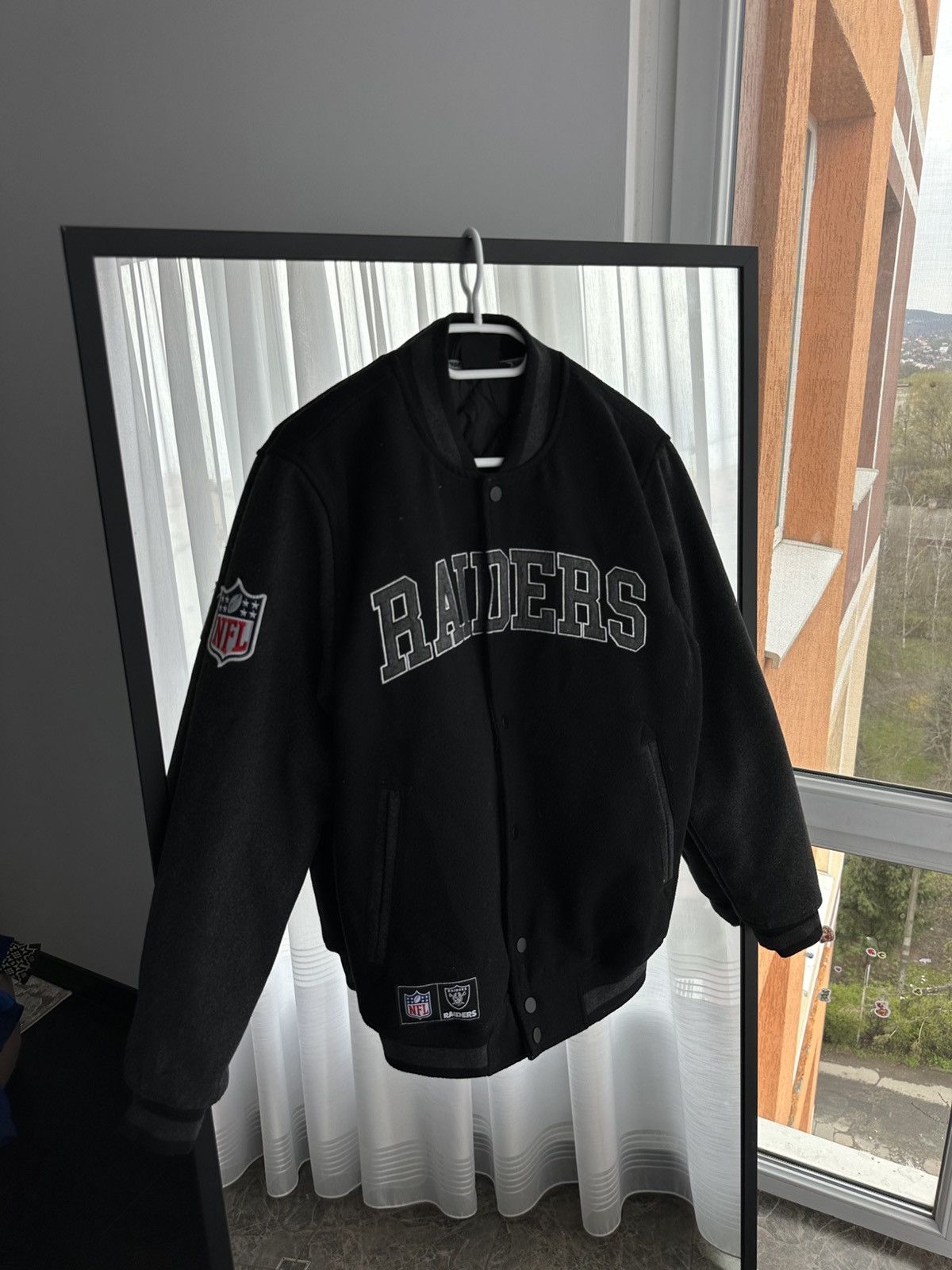 NFL × Vintage Vintage Oakland Raiders NFL Varsity Bomber Jacket Size US S / EU 44-46 / 1 - 1 Thumbnail