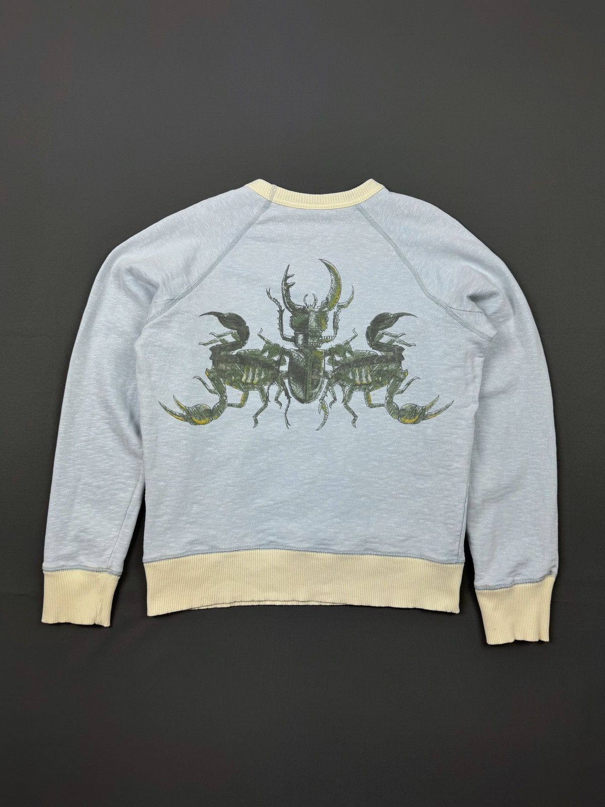 Diesel × Vintage Y2K Vintage Diesel Brazilla SuperNature Scorpions Sweatshirt Size L / US 10 / IT 46 - 1 Thumbnail