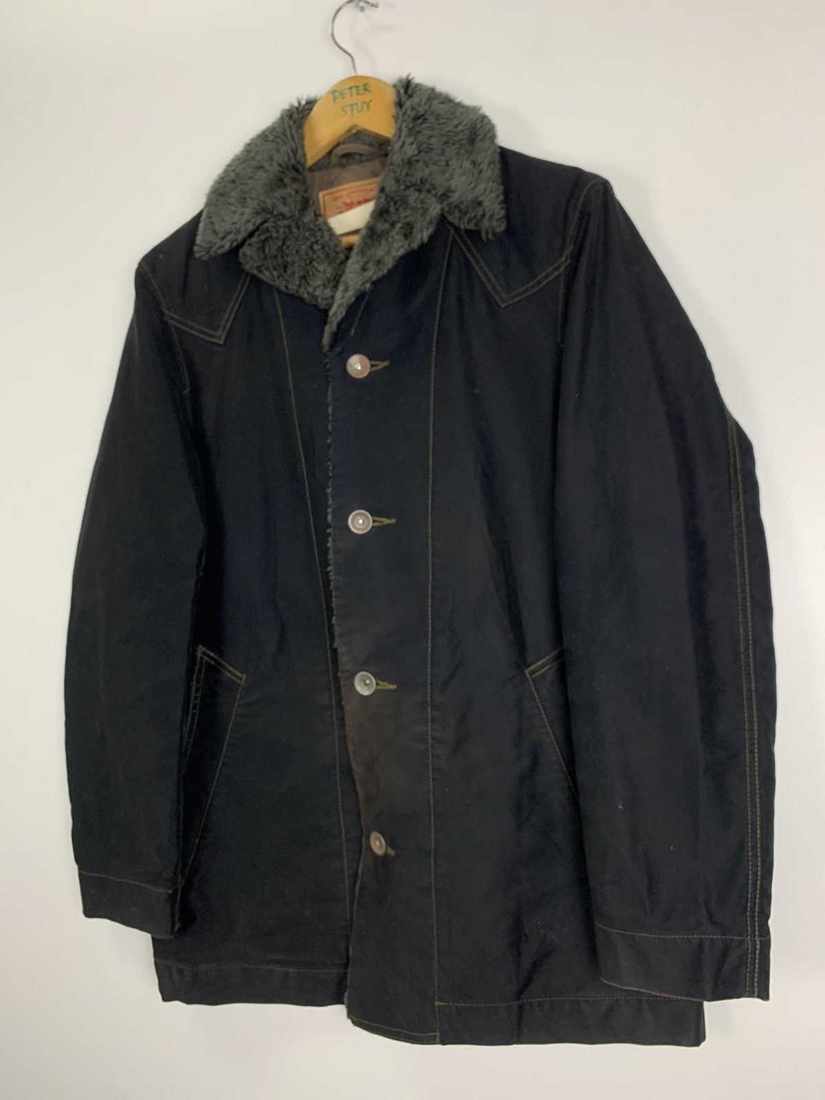 Levi's × Vintage Vintage Levis sherpa Collar Jacket Size US M / EU 48-50 / 2 - 6 Thumbnail