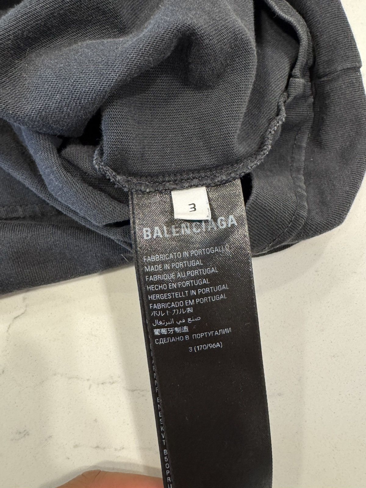 Balenciaga Balenciaga I Love Paris T Shirt Size US M / EU 48-50 / 2 - 4 Thumbnail