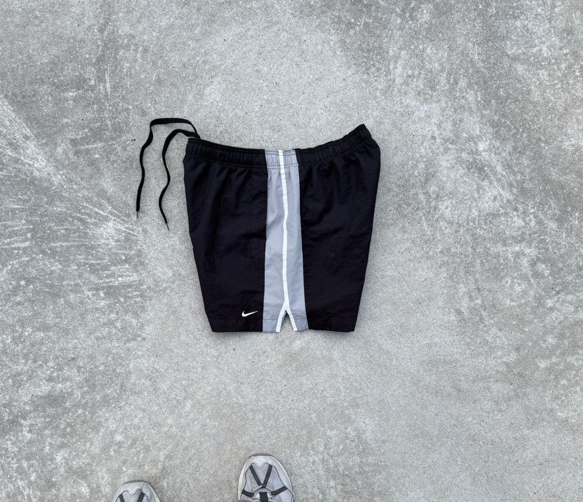 Other Vintage Nike 90s Y2K streetwear track shorts Size US 36 / EU 52 - 2 Thumbnail