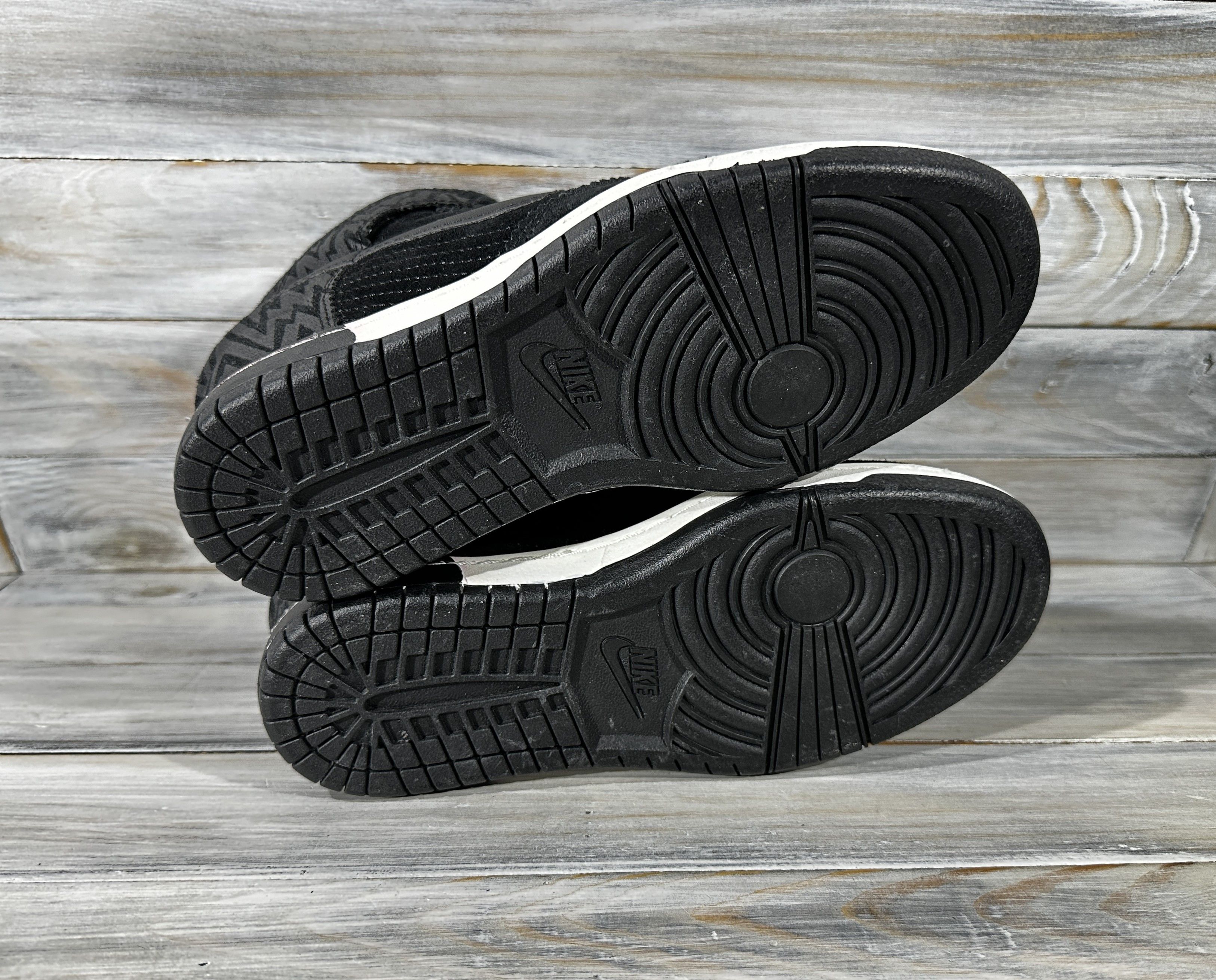 Nike Nike Dunk Sky Hi Wedge Women's Sneakers Black Sport Swoosh Size US 7 / IT 37 - 8 Thumbnail