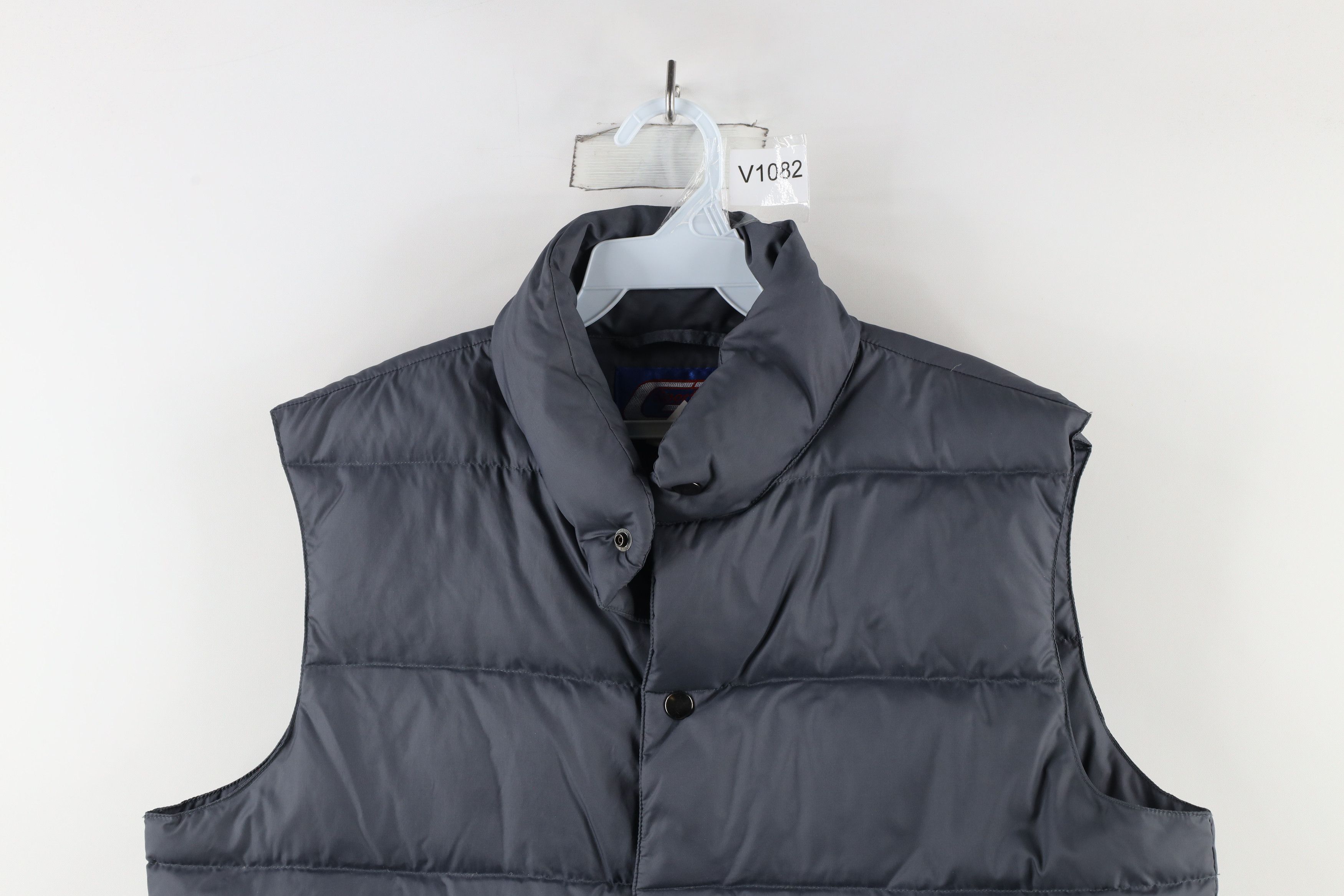 Vintage Vintage 90s Streetwear Down Fill Puffer Vest Jacket Gray Size US M / EU 48-50 / 2 - 2 Thumbnail