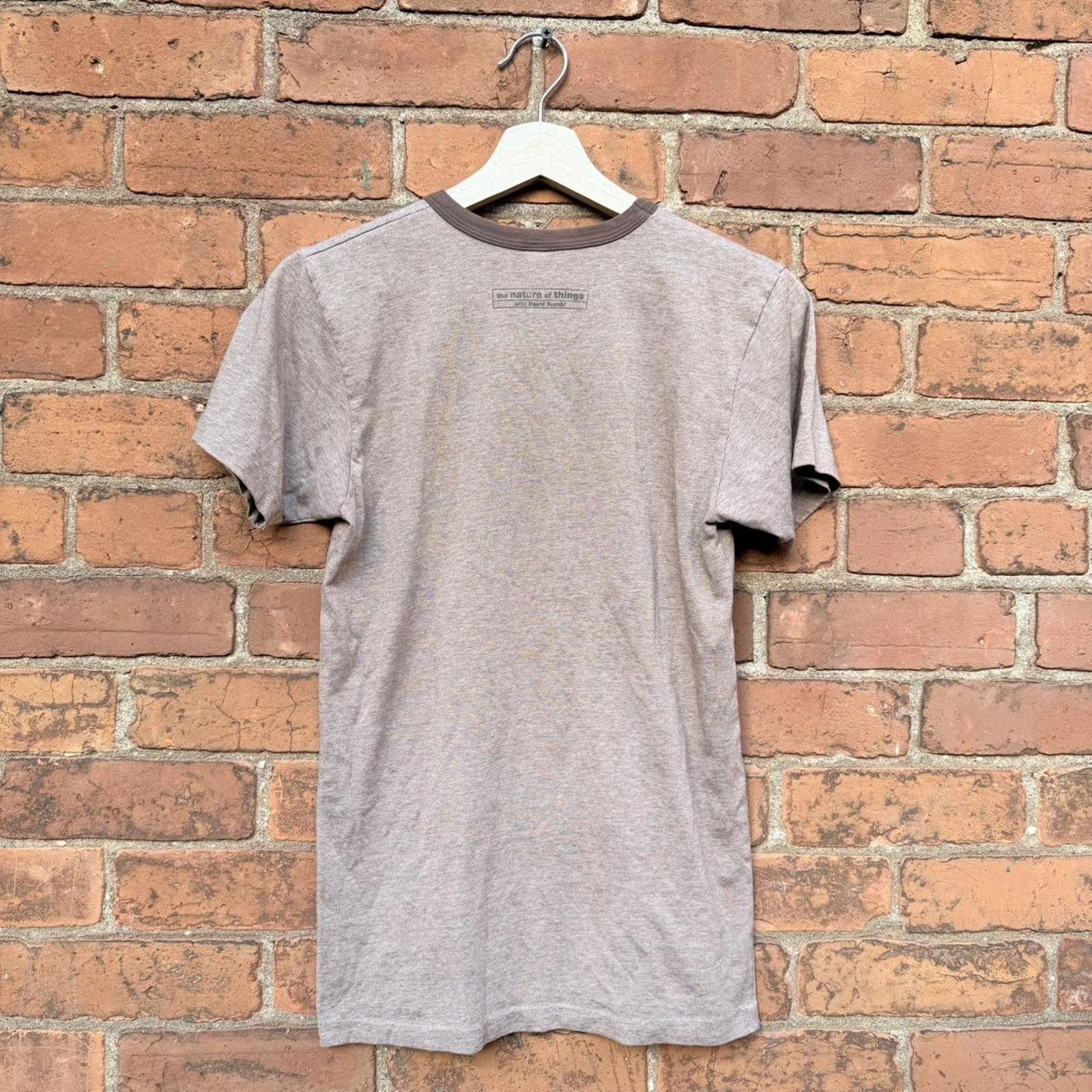 American Apparel Vintage the nature of things with David Suzuki t shirt 00s S Size US S / EU 44-46 / 1 - 4 Thumbnail