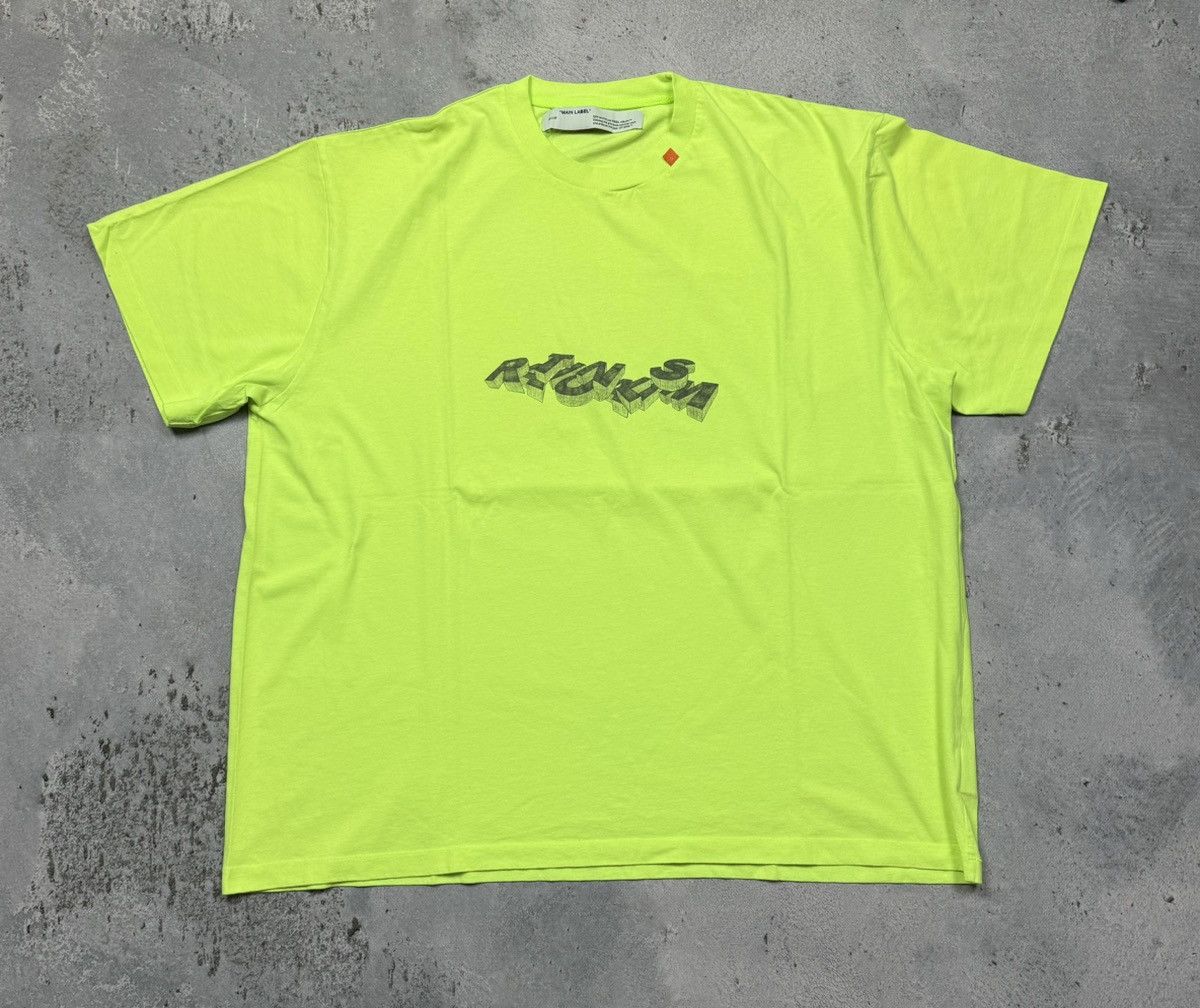 Off-White × Virgil Abloh Off White Rationalism t shirt Virgil Abloh Size US L / EU 52-54 / 3 - 3 Thumbnail