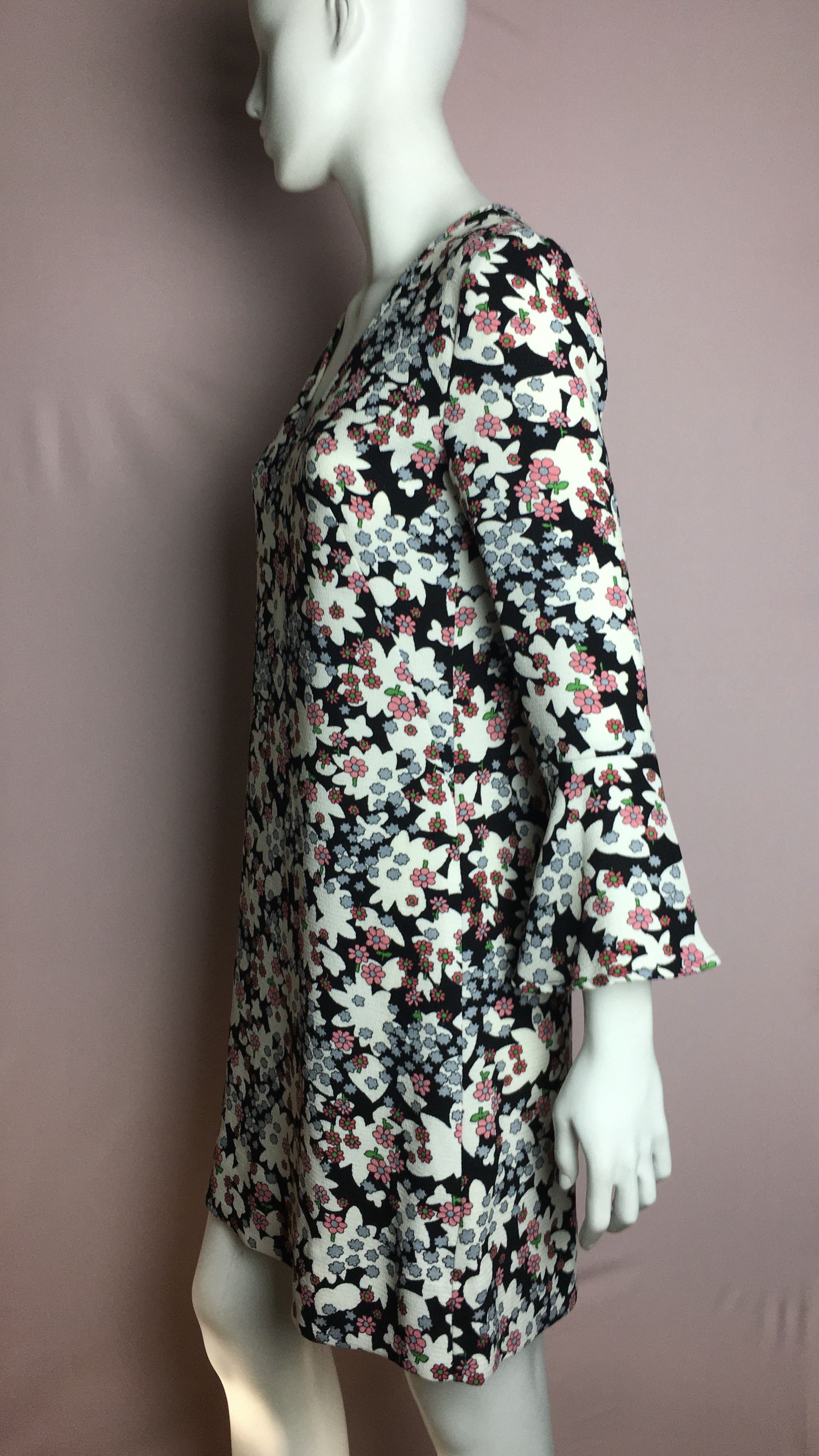 Essentiel Antwerp Essential Antwerp Ladies Black Rein 3/4 Sleeve Dress EU 34 Size XS / US 0-2 / IT 36-38 - 5 Thumbnail