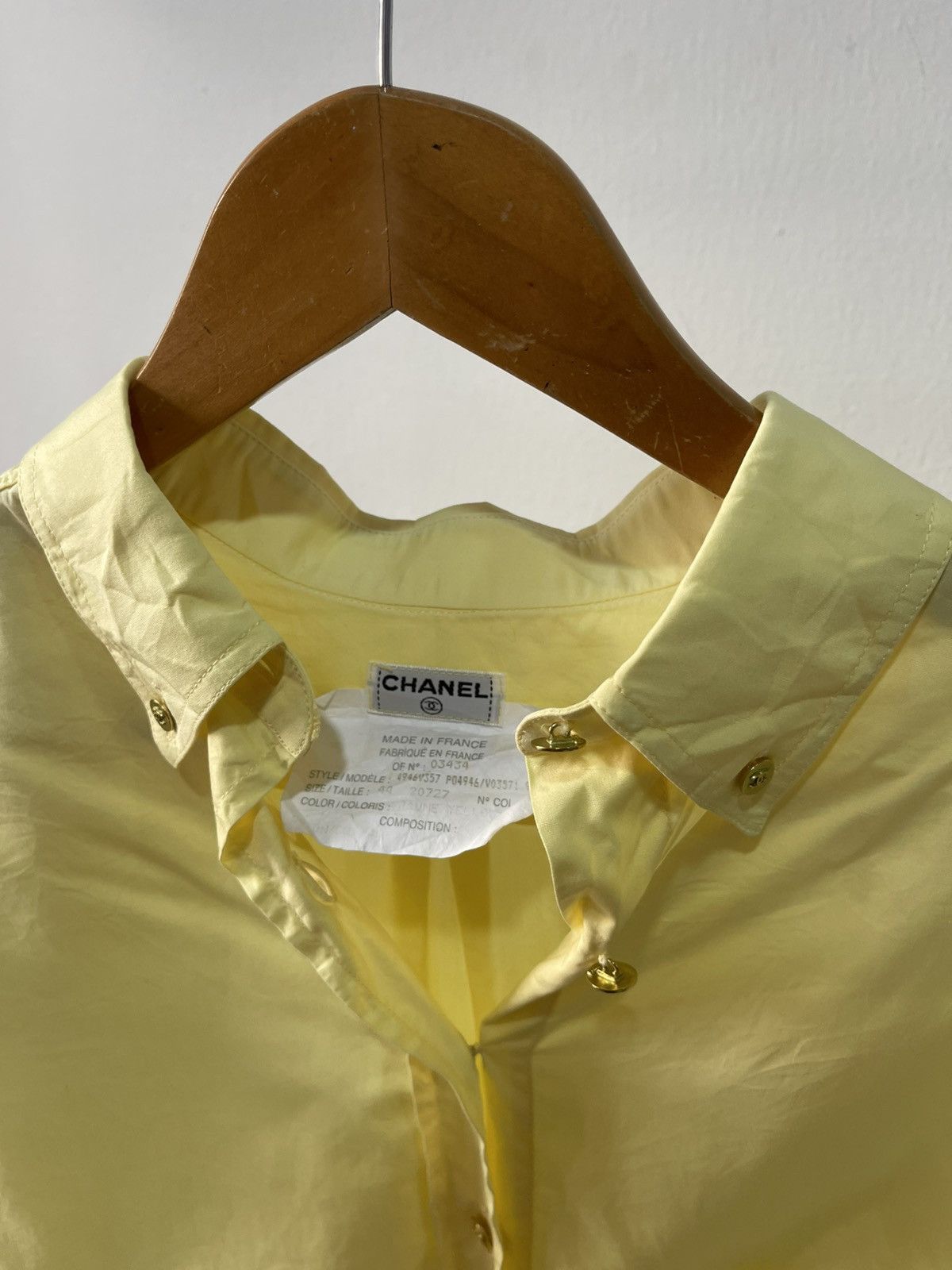 Chanel Vintage Chanel CC Logo Button Up A2 Size US M / EU 48-50 / 2 - 7 Thumbnail