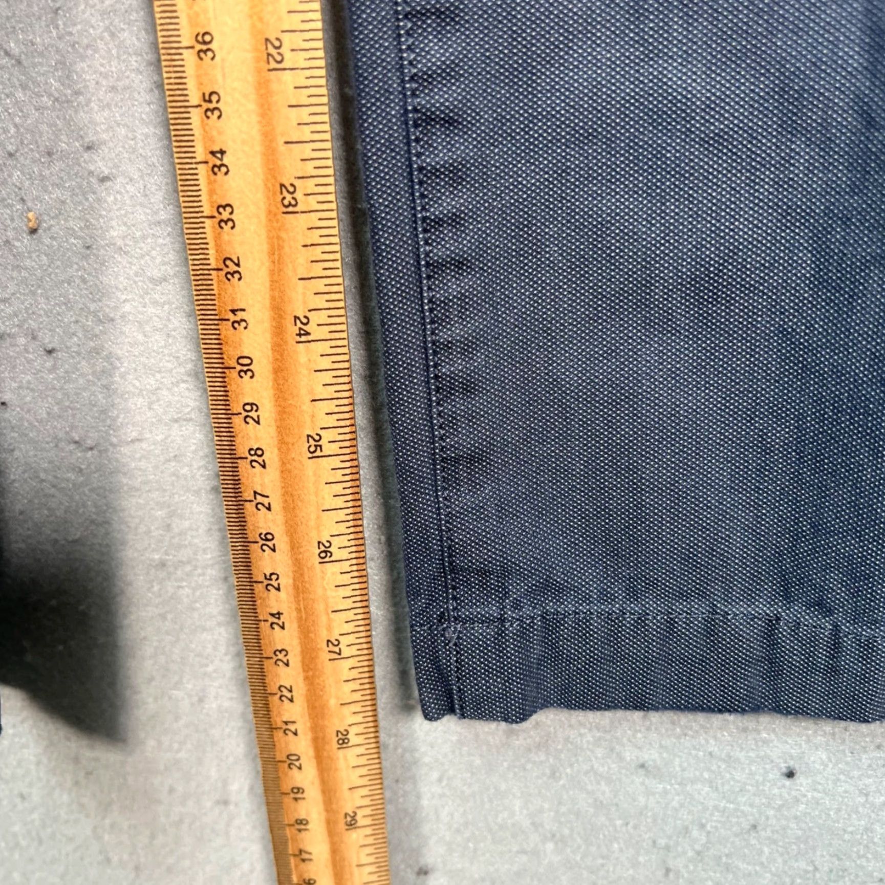 Banana Republic Banana Republic Kentfield Mens Pants Slim Chino Flat Front 31 31x28 Blue Cotton Casual Vintage No Womens Mens? Size US 31 - 7 Thumbnail
