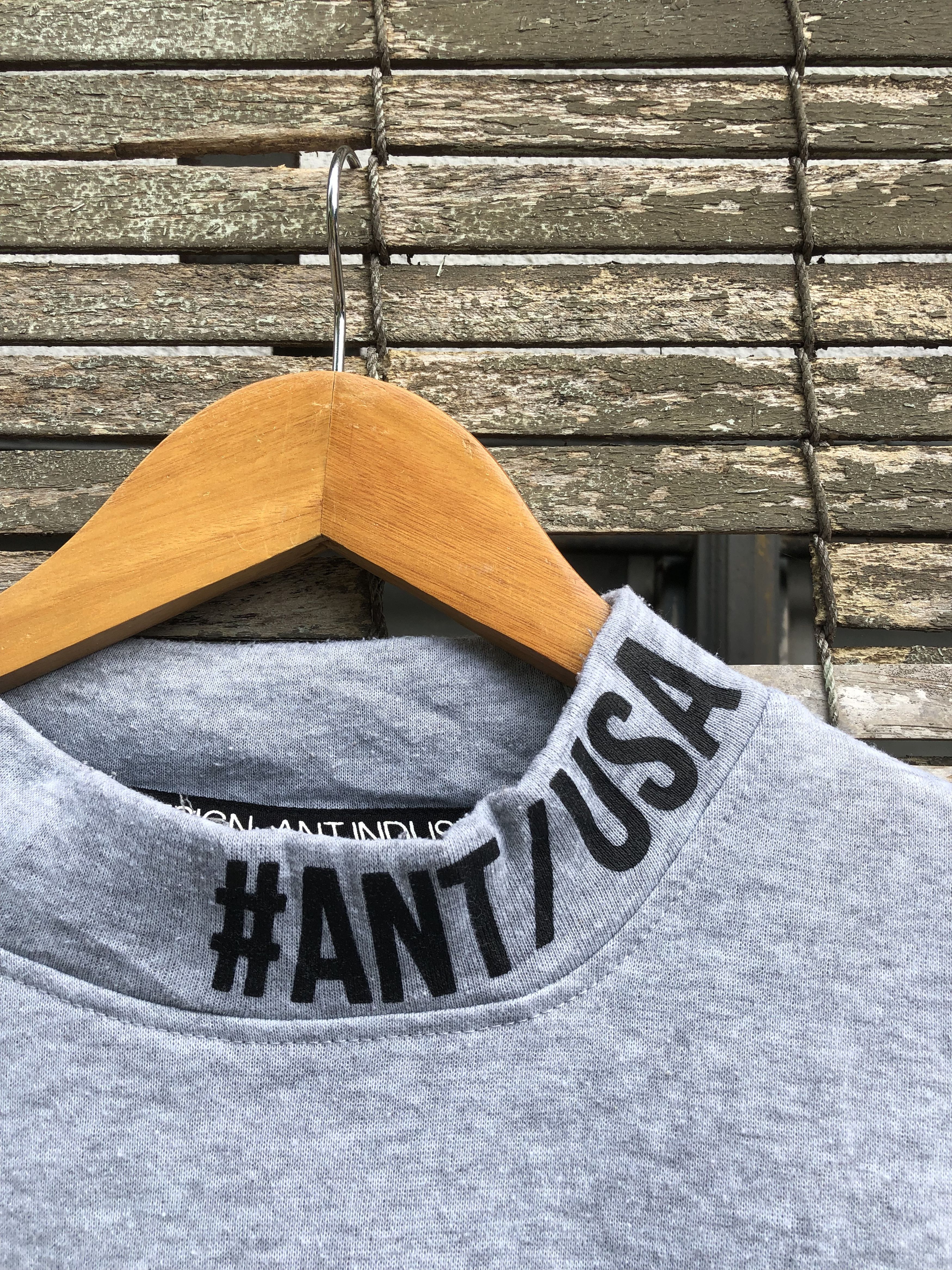 Japanese Brand Ant Industrial Design USA Big Logo Crewneck Sweatshirts Size US M / EU 48-50 / 2 - 4 Thumbnail