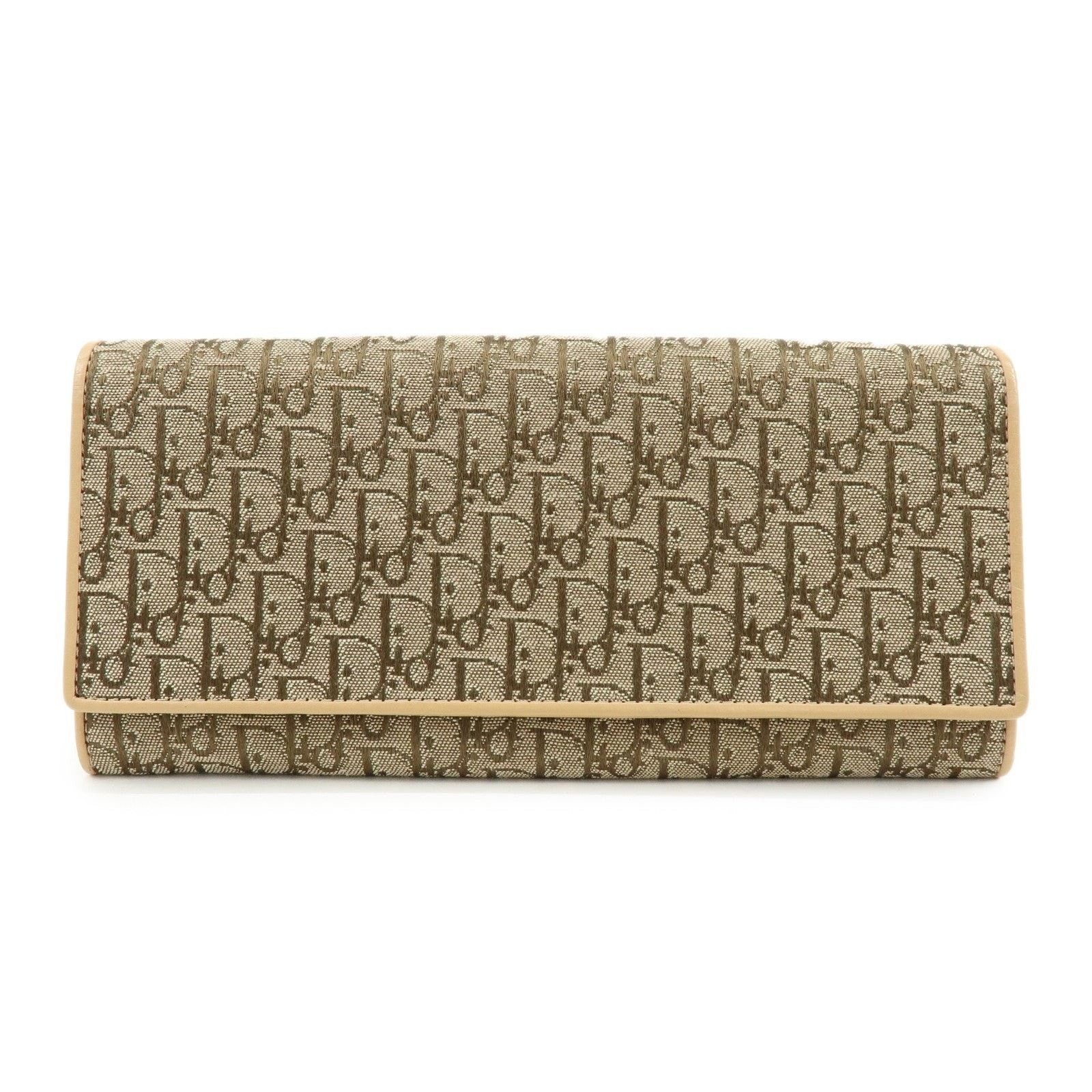 Christian Dior Monsieur Christian Dior Trotter Oblique Wallet Brown Size ONE SIZE - 1 Thumbnail