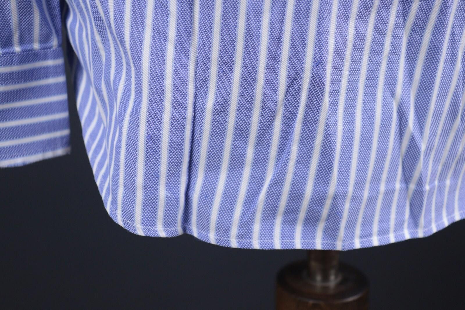 Designer Boggi Milano Fine Italian Fabric Oxford Shirt Size 41 / 16 Size US M / EU 48-50 / 2 - 11 Thumbnail