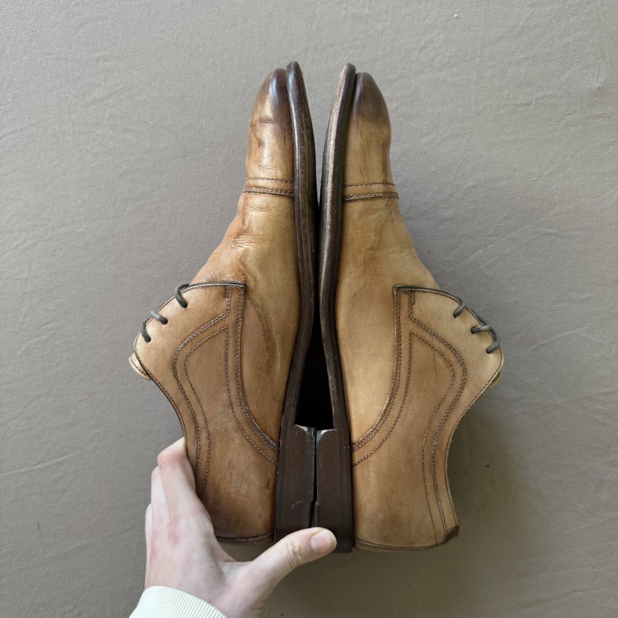 Designer × Johnston & Murphy Johnston & Murphy Cap Toe Oxfords Size US 11 / EU 44 - 2 Thumbnail