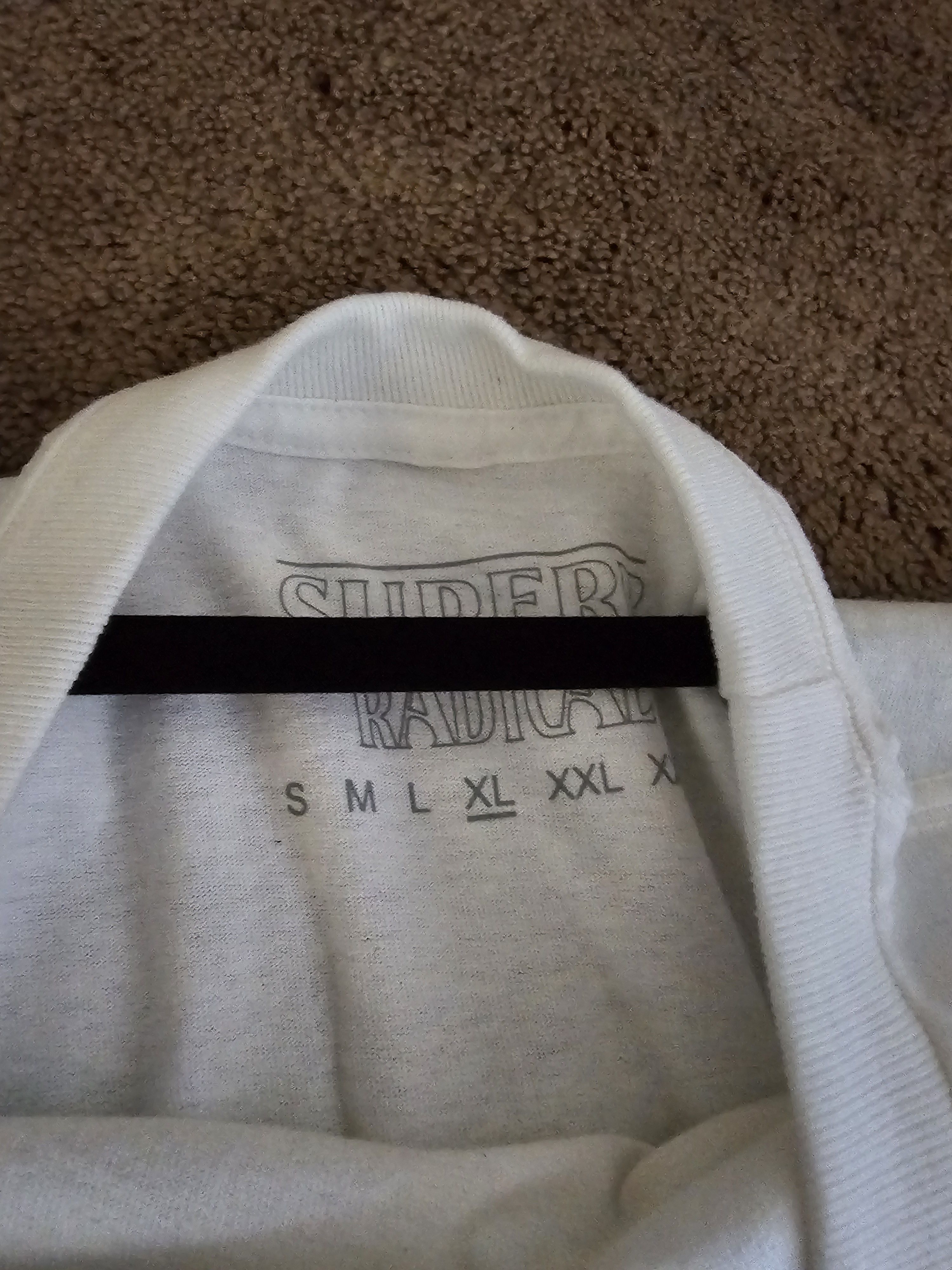Superrradical Superrradical Airbrushed Tee - White Size US XL / EU 56 / 4 - 2 Thumbnail