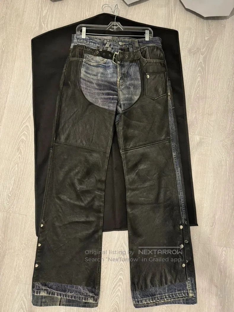 Acne Studios Acne Studios 3D Printed Denim Pants. Size US 34 / EU 50 - 1 Thumbnail