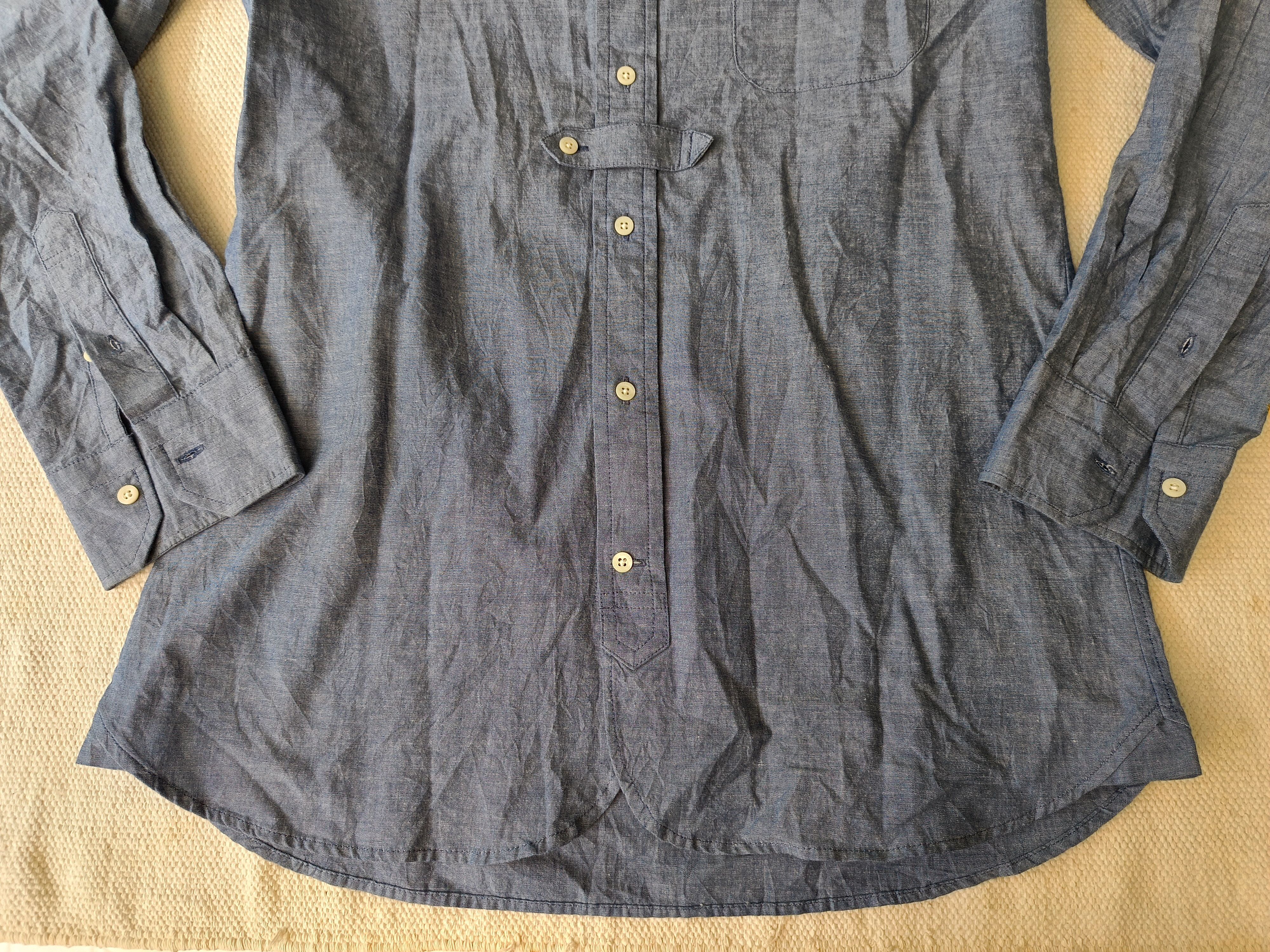 Mackintosh Mackintosh Philosophy MP oxford blue 38 slim fit blue shirt Size US S / EU 44-46 / 1 - 6 Thumbnail