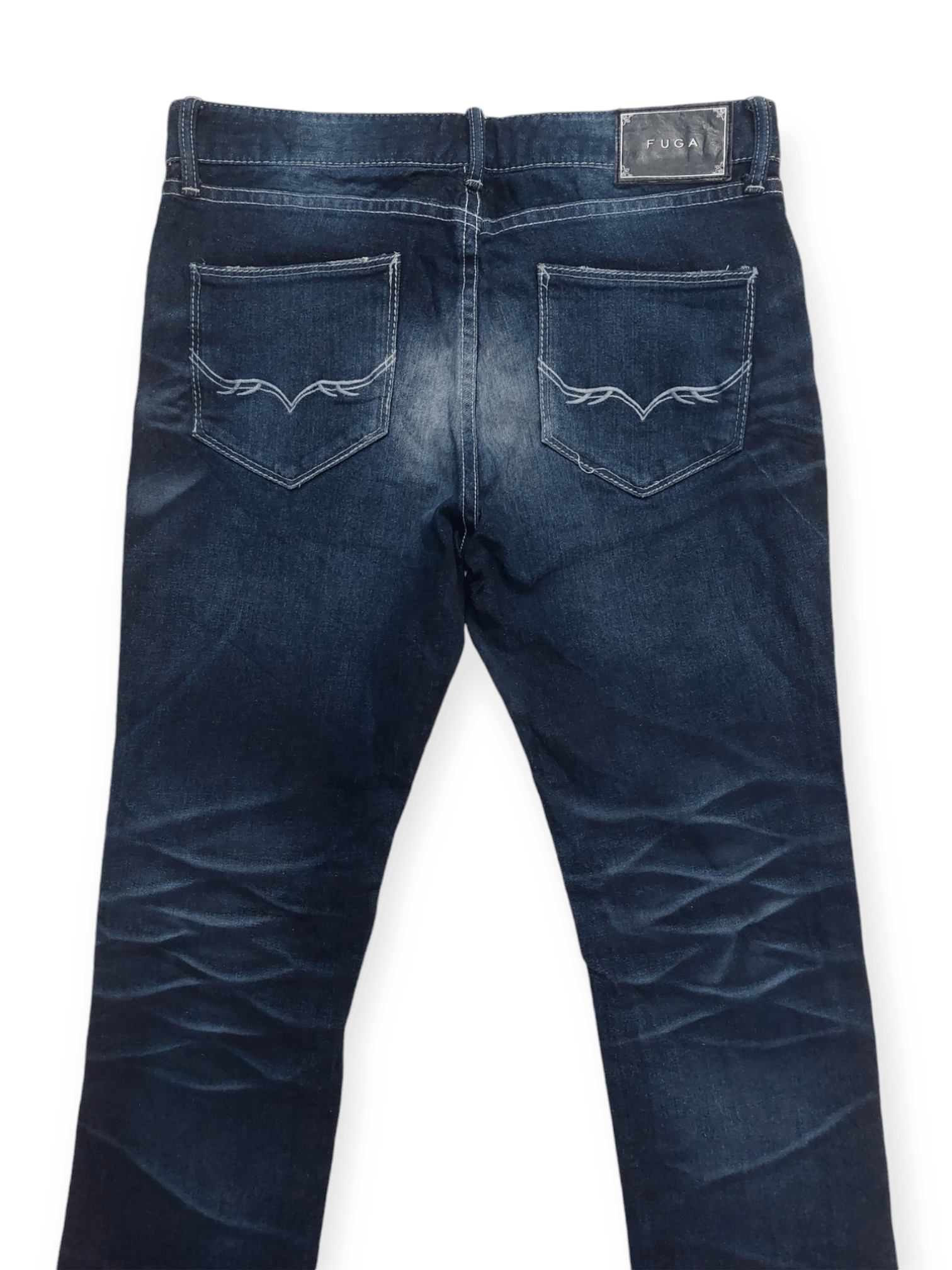 GOSTAR DE FUGA × Japanese Brand × Vintage FUGA Spiral Distressed Denim Size US 32 / EU 48 - 11 Thumbnail