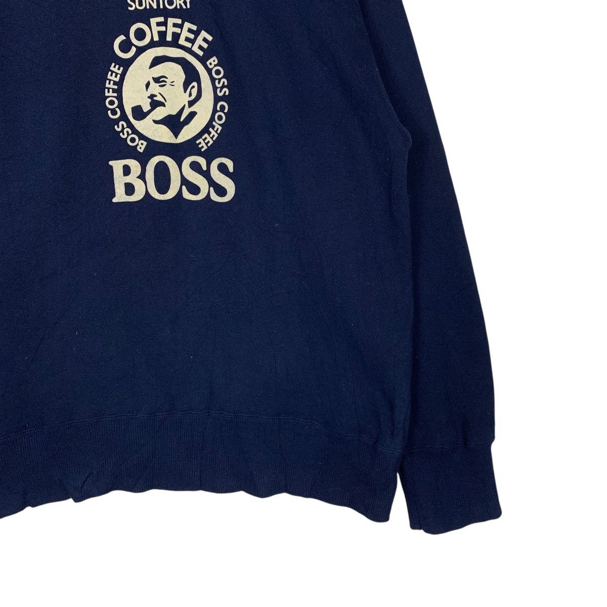 Japanese Brand Suntory Coffee Boss Crewneck Sweatshirt #1450-C65 Size US L / EU 52-54 / 3 - 4 Thumbnail