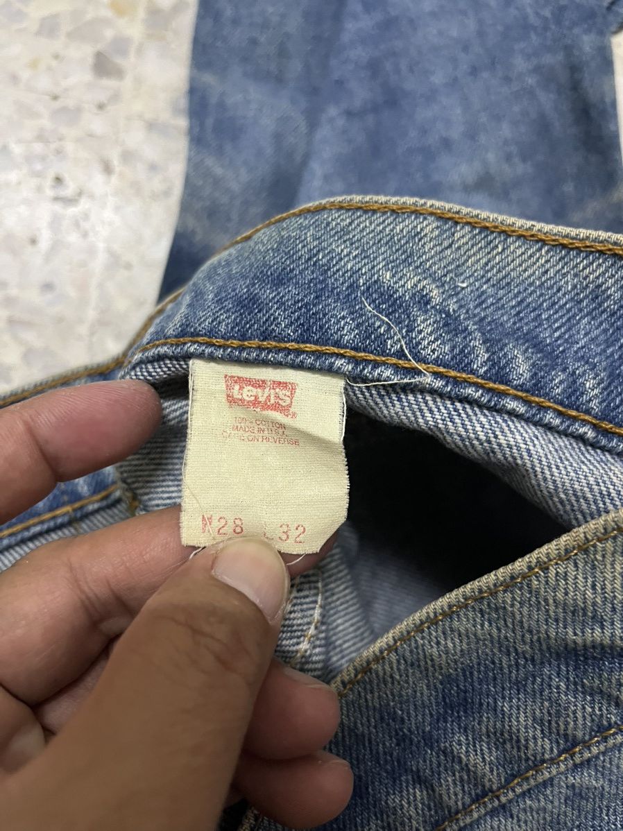 Levi's Vintage 90s Levi’s 517 distressed denim bootcut Size US 28 / EU 44 - 7 Thumbnail