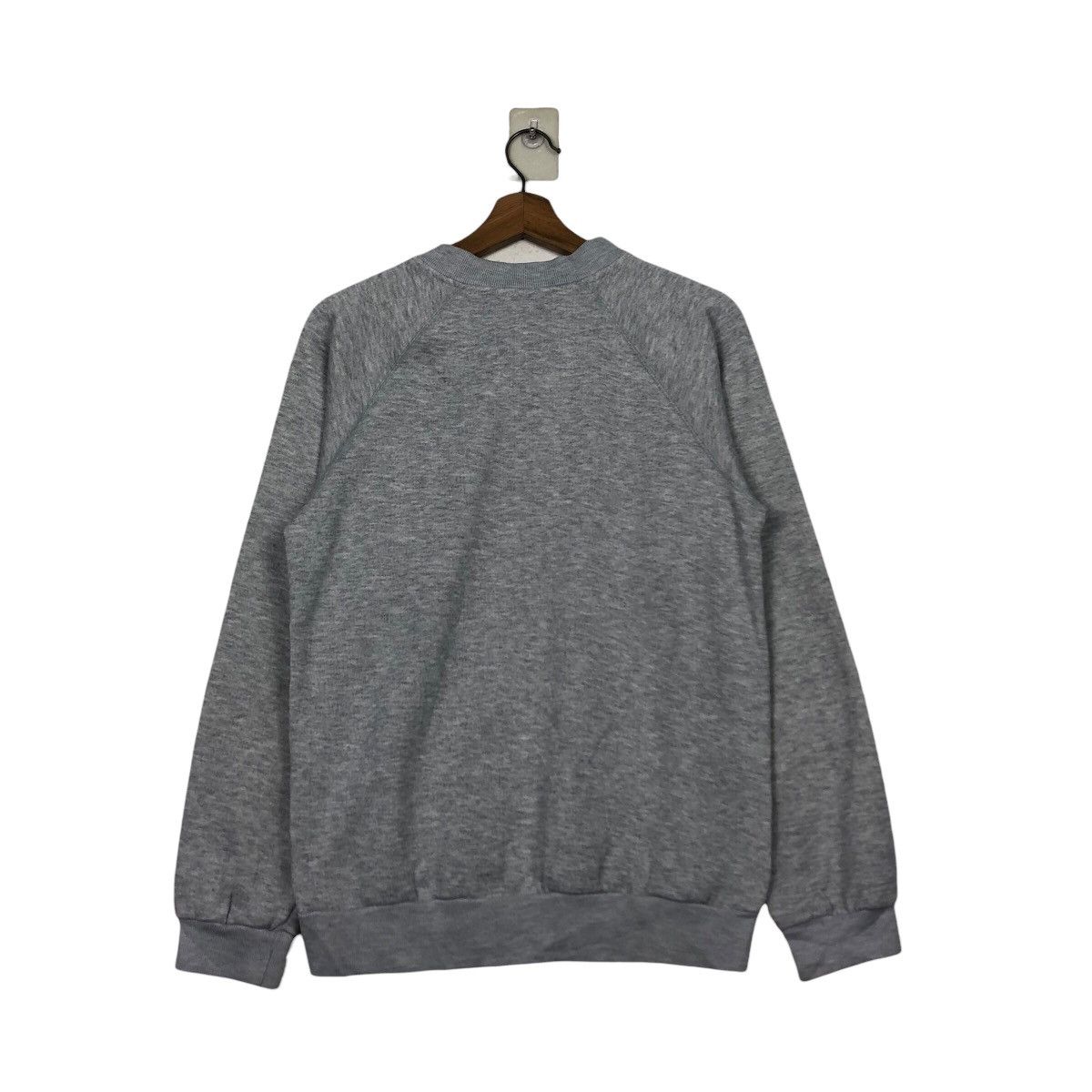 Adidas 📌Vintage Sherpa Sweatshirt Adidas Big Logo Size US M / EU 48-50 / 2 - 9 Thumbnail