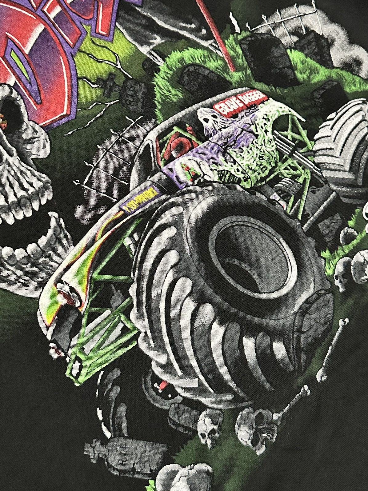 All Sport Dennis Anderson’s Grave Digger Truck Shirt Size US XL / EU 56 / 4 - 3 Thumbnail