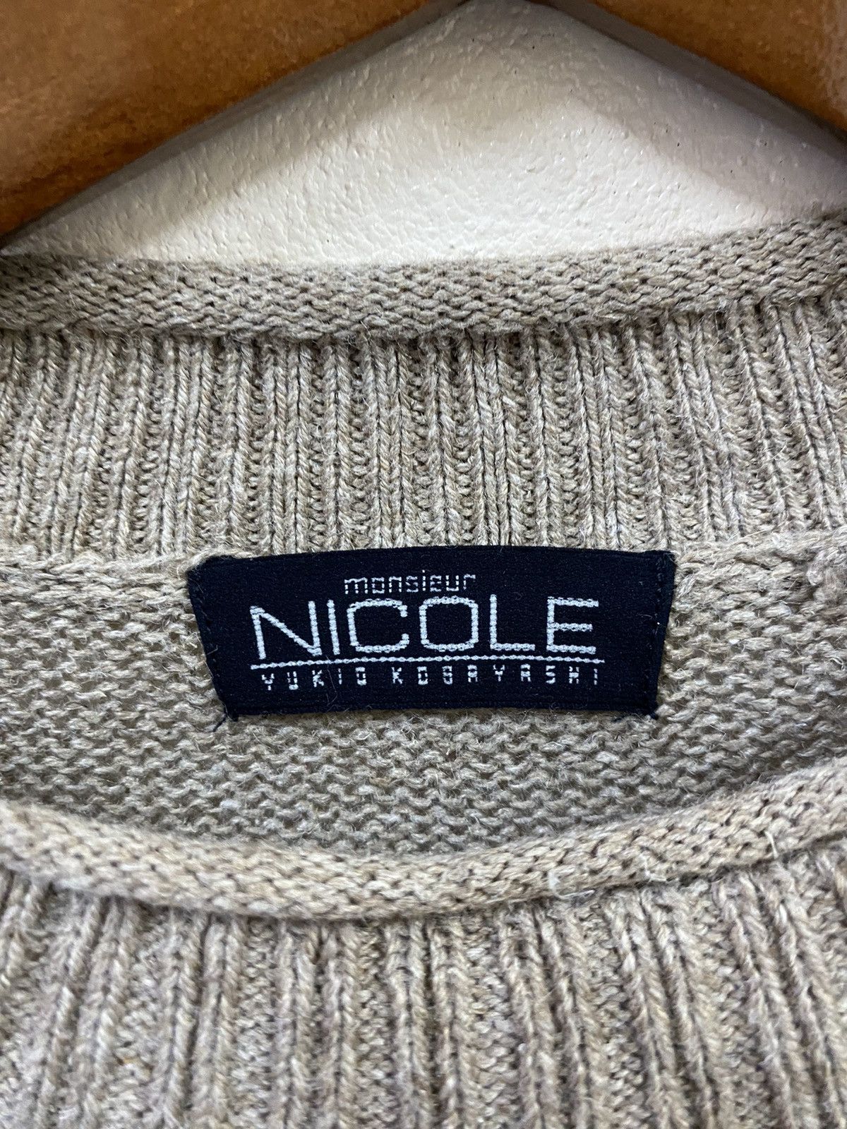 Nicole Club Nicole Monsieur Yukio Kobayashi Knitwear Size XL / US 12-14 / IT 48-50 - 9 Thumbnail