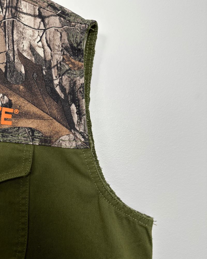 Realtree RealTree Camo Button-Up Cut-Off Vest - Size 2XL / XXL Size US XXL / EU 58 / 5 - 5 Thumbnail