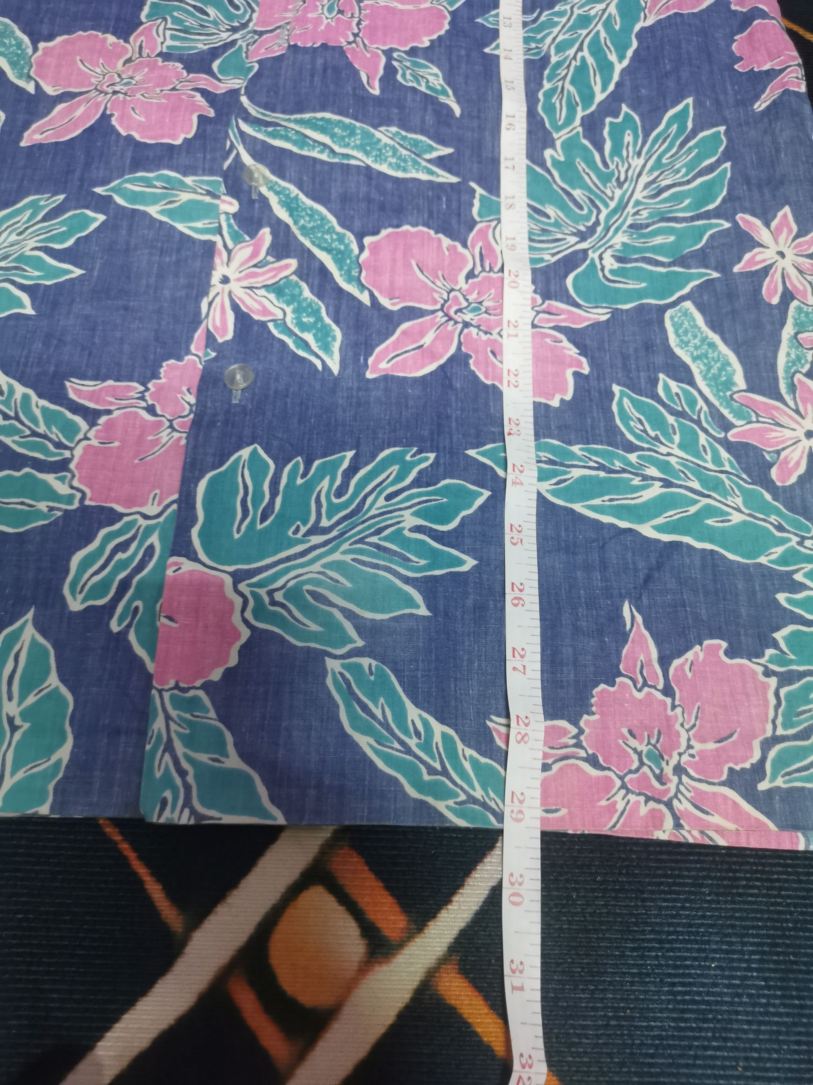 Vintage Vintage Hawaiian Shirt x Flower x Full Print Size US L / EU 52-54 / 3 - 4 Thumbnail