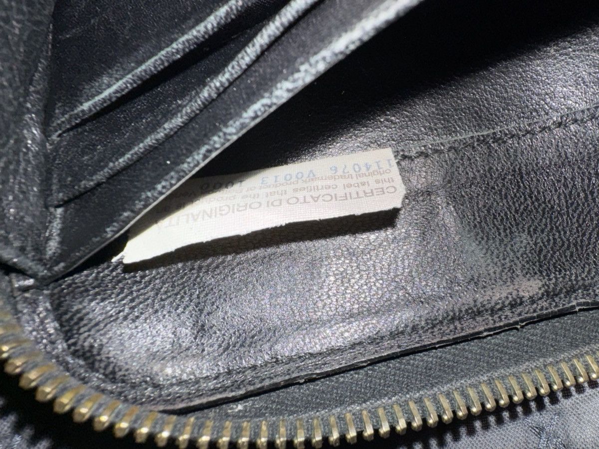 Bottega Veneta Bottega Veneta Intrecciato Zip Wallet – Black Leather Size ONE SIZE - 8 Thumbnail