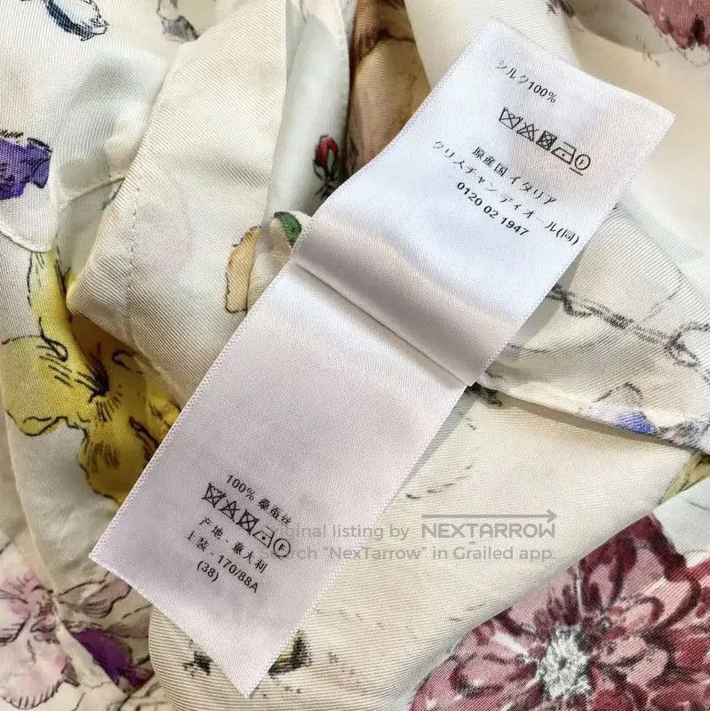 Dior Dior Multicolor Silk Women's Shirt . Size XXS / US 00 / IT 34 - 6 Thumbnail