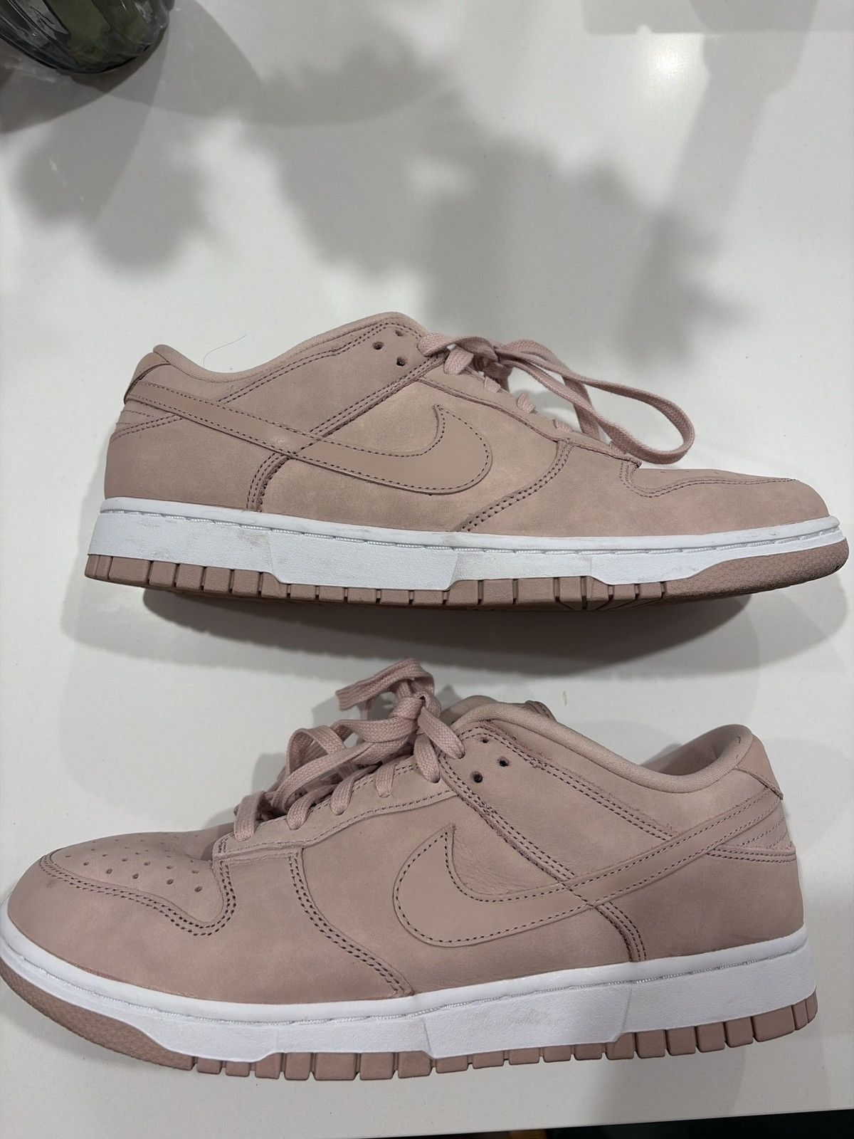 Nike Nike Dunk Low PRM - Pink Oxford Size US 11 / IT 41 - 1 Thumbnail