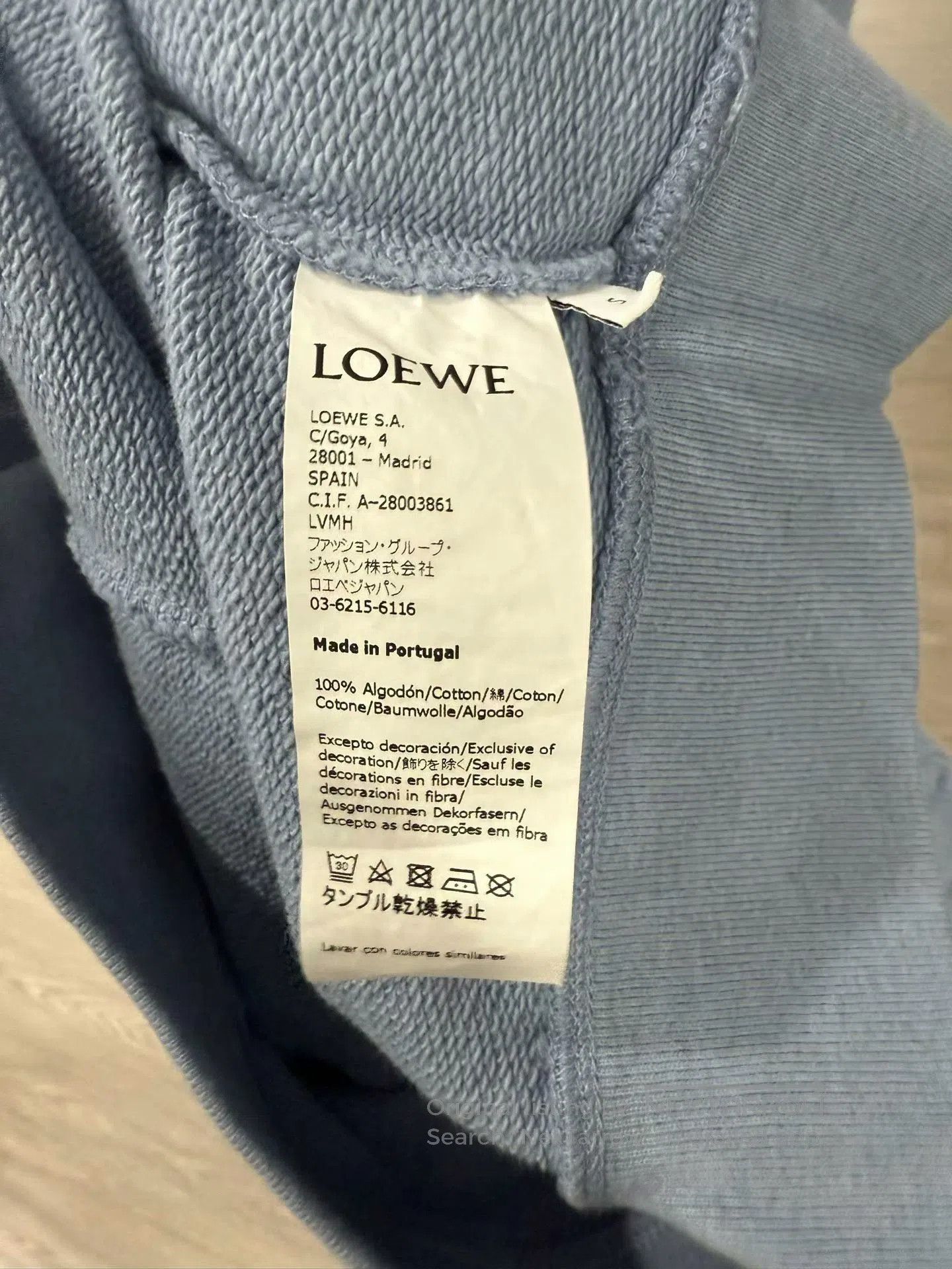 Loewe Loewe Embroidered Logo Sweatshirt Size S. Size S / US 4 / IT 40 - 6 Thumbnail