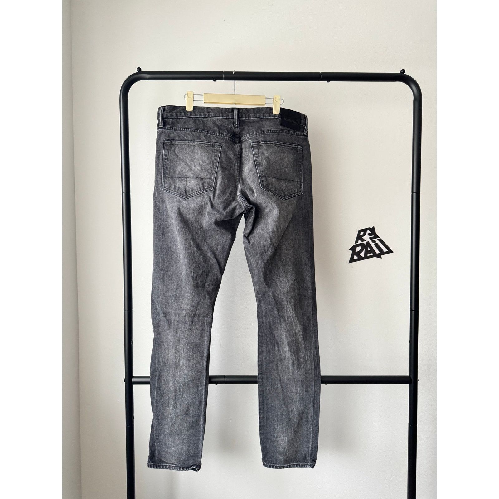 Tom Ford Tom Ford Slim Fit Gray Denim Jeans USA Size US L / EU 52-54 / 3 - 2 Thumbnail