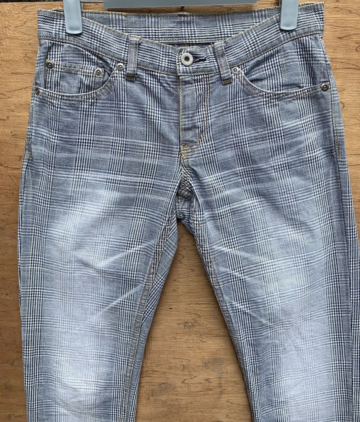Hysteric Glamour Hysteric Glamour Plaid Checkered Skinny Pants Size US 28 / EU 44 - 9 Thumbnail
