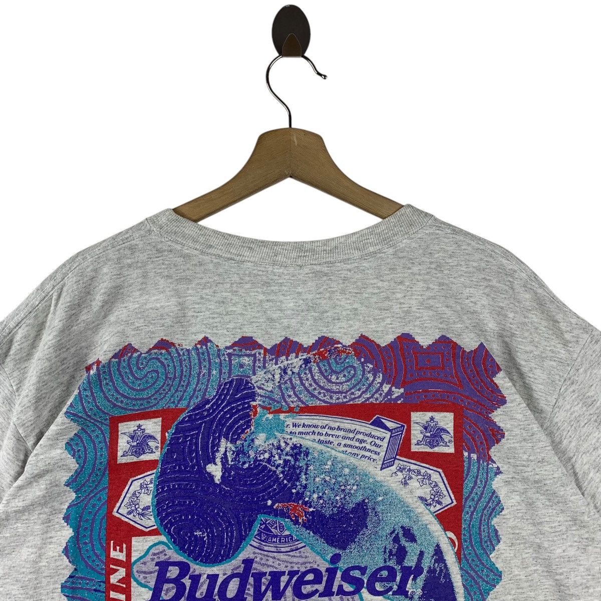 Budweiser × Vintage Vintage BUDWEISER big print tee Size US L / EU 52-54 / 3 - 10 Thumbnail