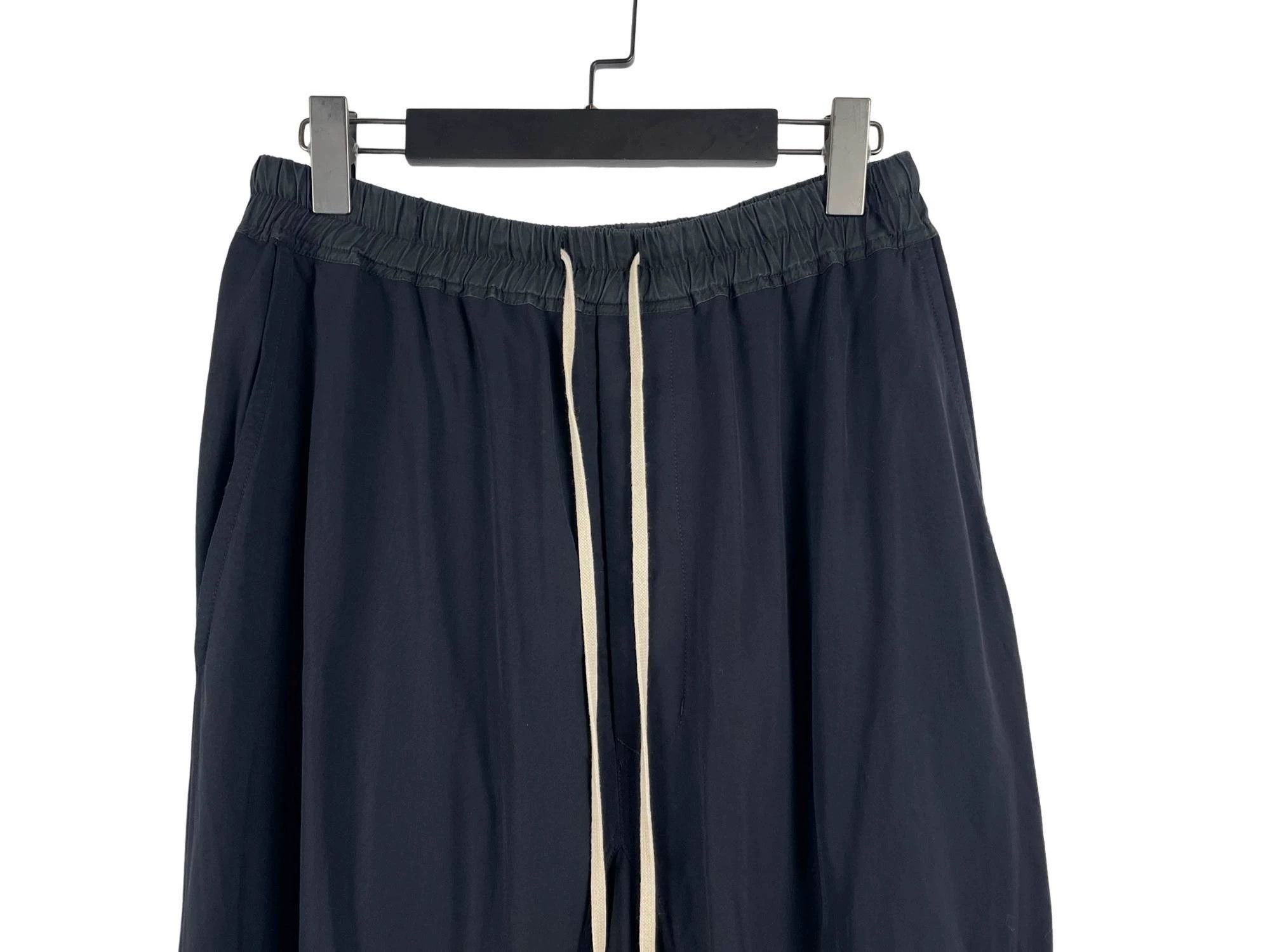 Rick Owens Rick Owens Drawstring Low Crotch Slouch Pants 52 02328 Size US 36 / EU 52 - 3 Thumbnail