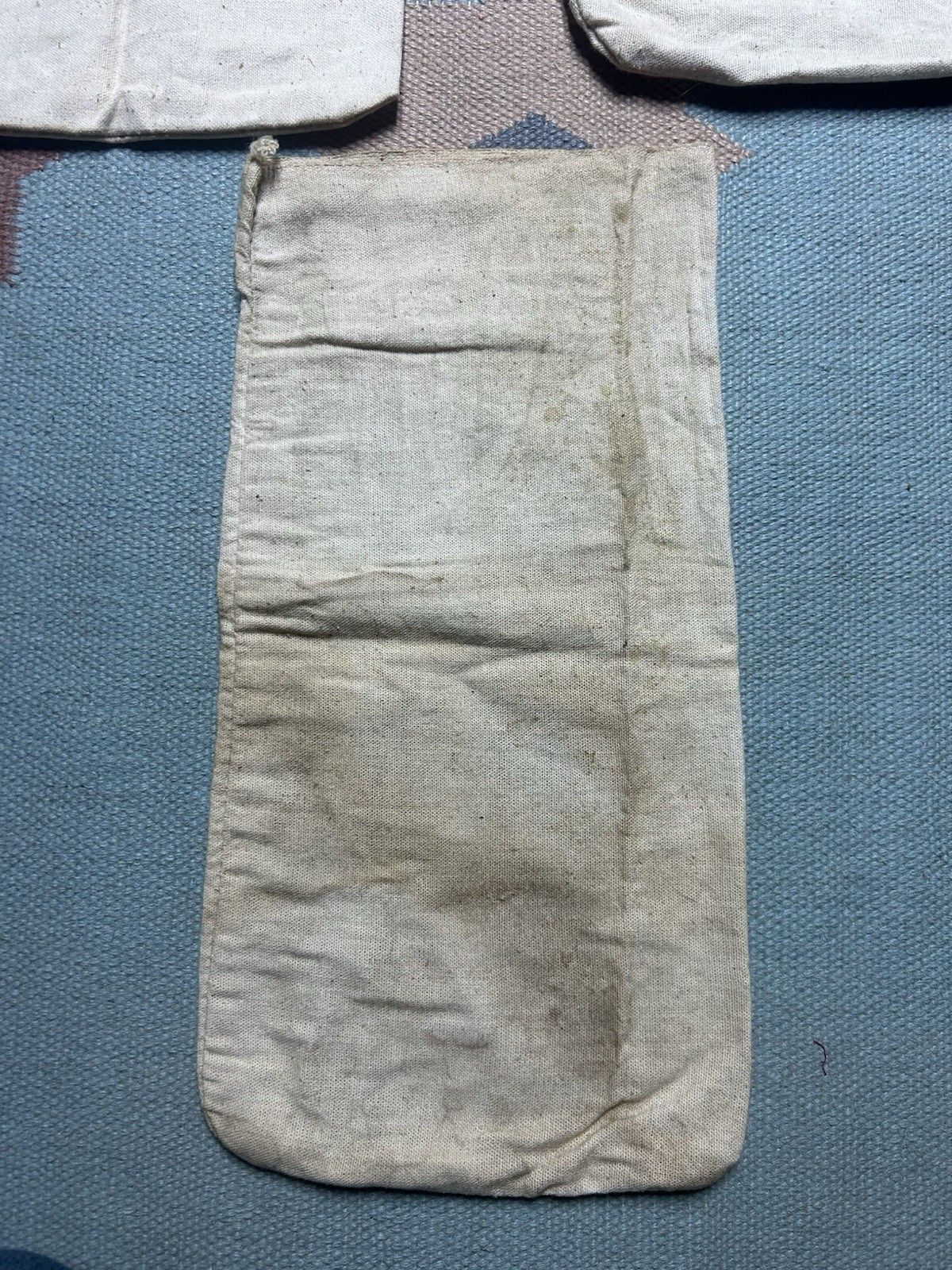 Vintage Lot of 3 Vtg canvas bank money bag Illinois bank of Chicago Size ONE SIZE - 7 Thumbnail