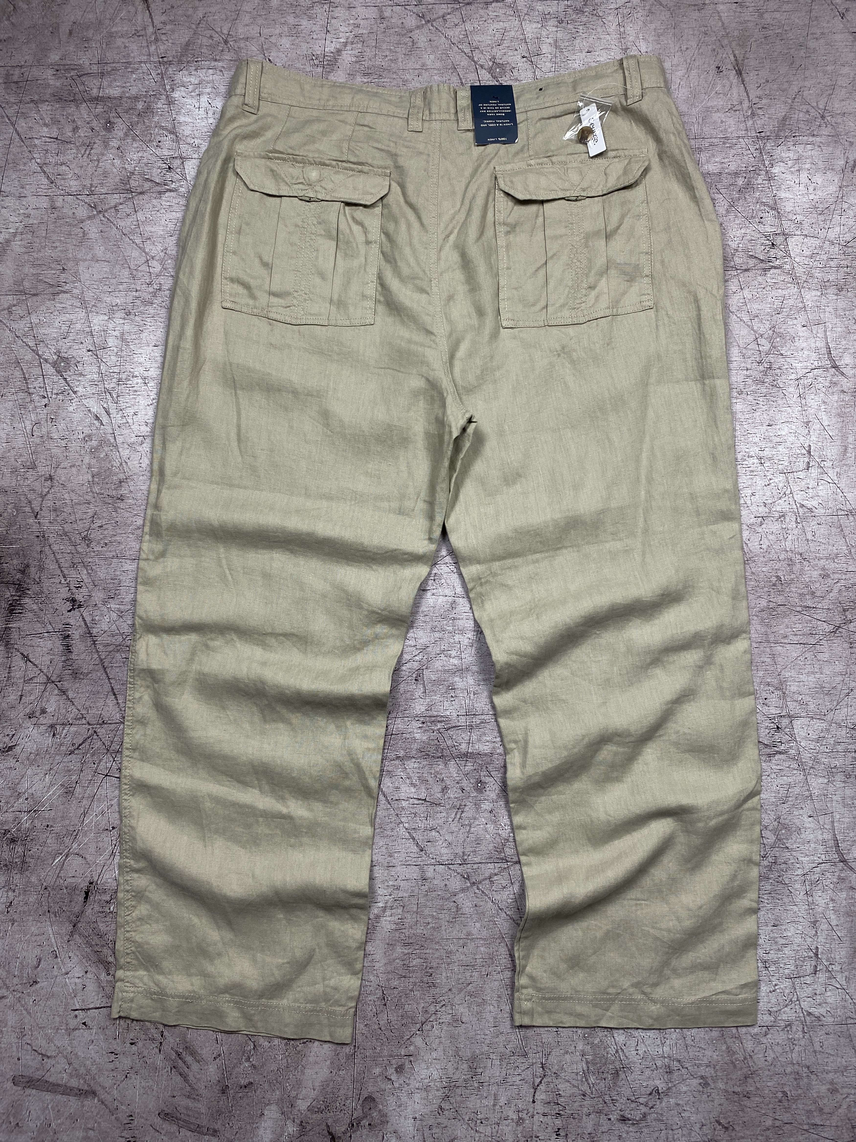 20471120 × Vintage NEW Mens BIG BOY Linen Pants Trousers Size US 42 / EU 58 - 7 Thumbnail