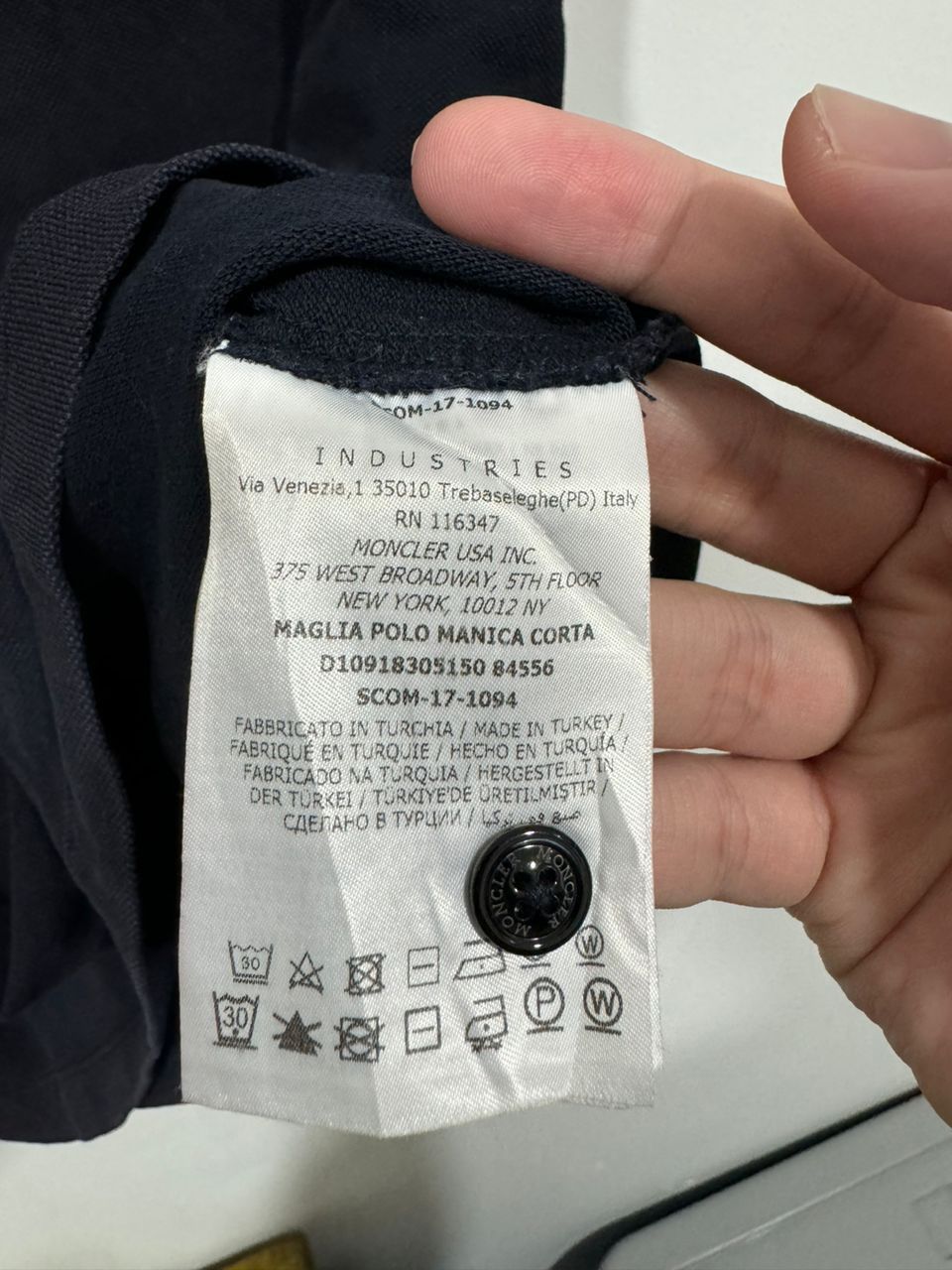 Moncler Moncler Maglia Polo Manica Corta Size US L / EU 52-54 / 3 - 6 Thumbnail