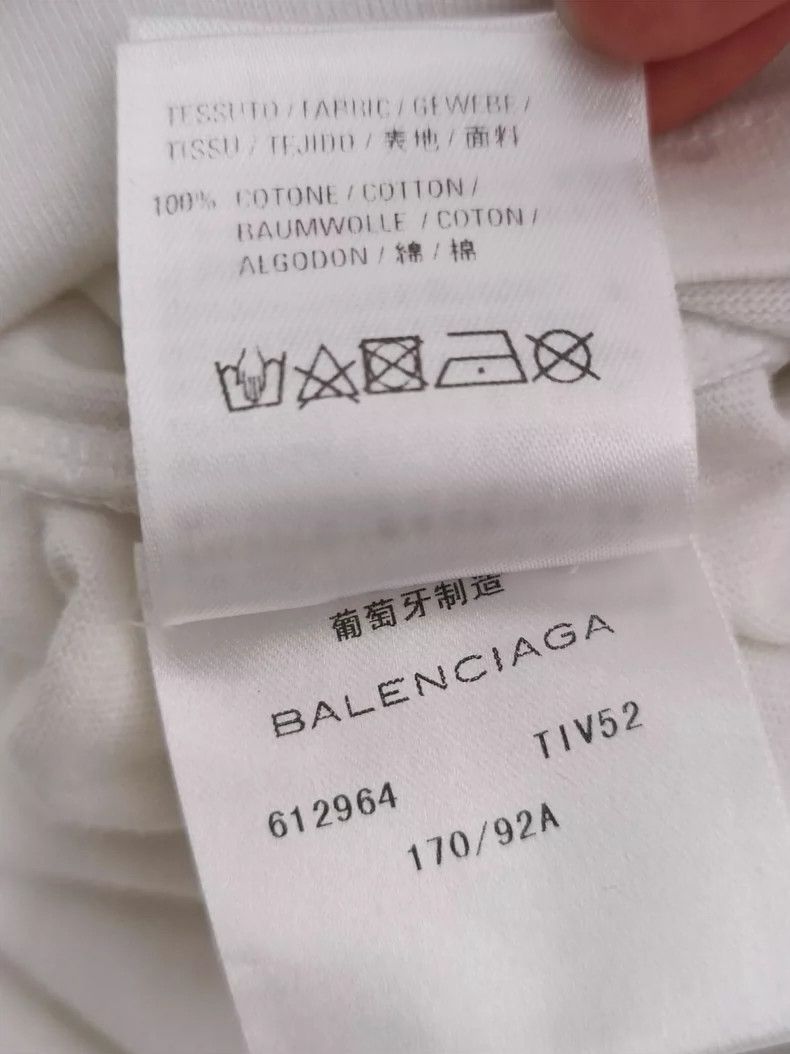 Balenciaga Balenciaga Coke Bottle Pattern Printed Logo Short Sleeve Size US L / EU 52-54 / 3 - 7 Thumbnail